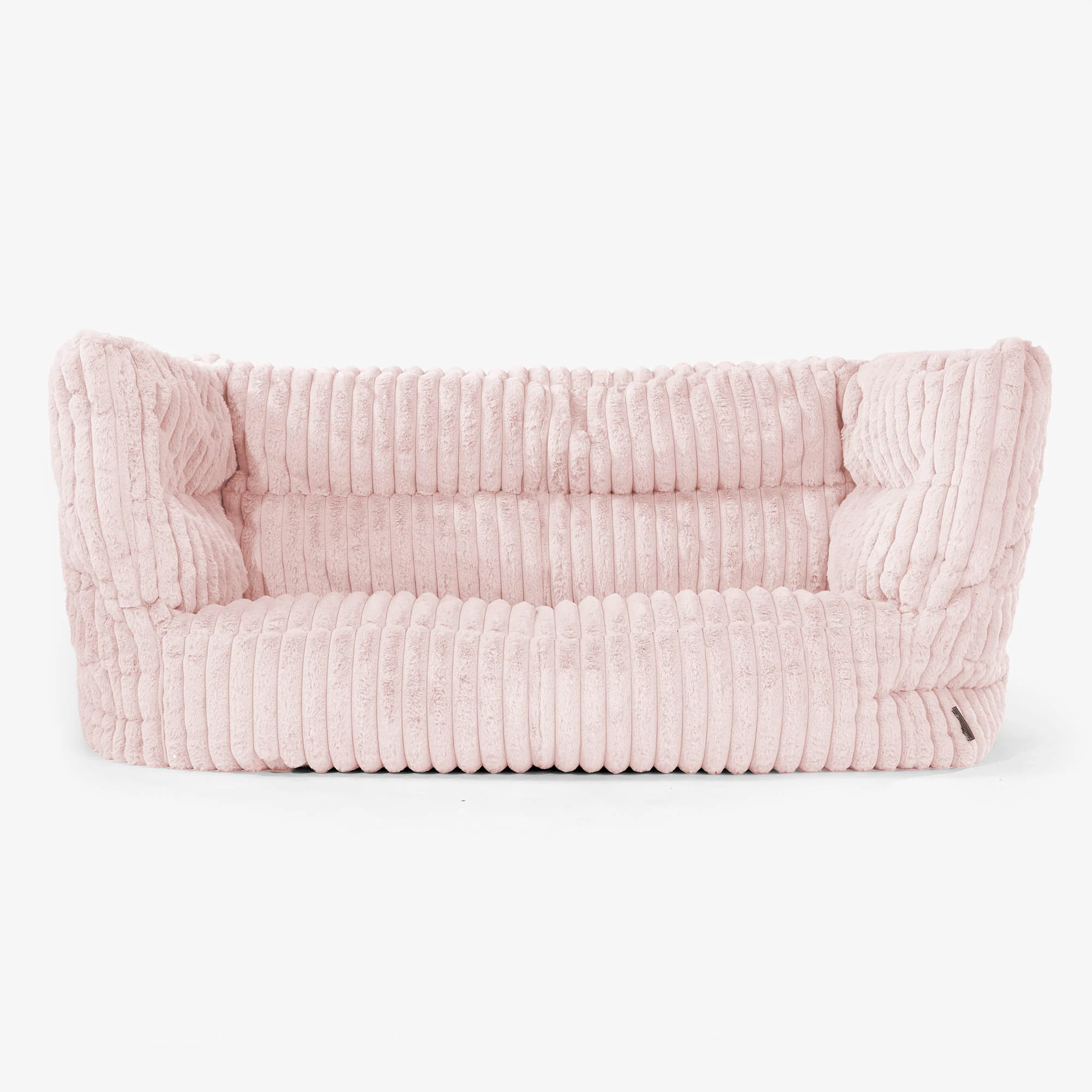 Louis 2-sits Saccosäcksoffa - Ultraplyschmanchestertyg Gammelrosa