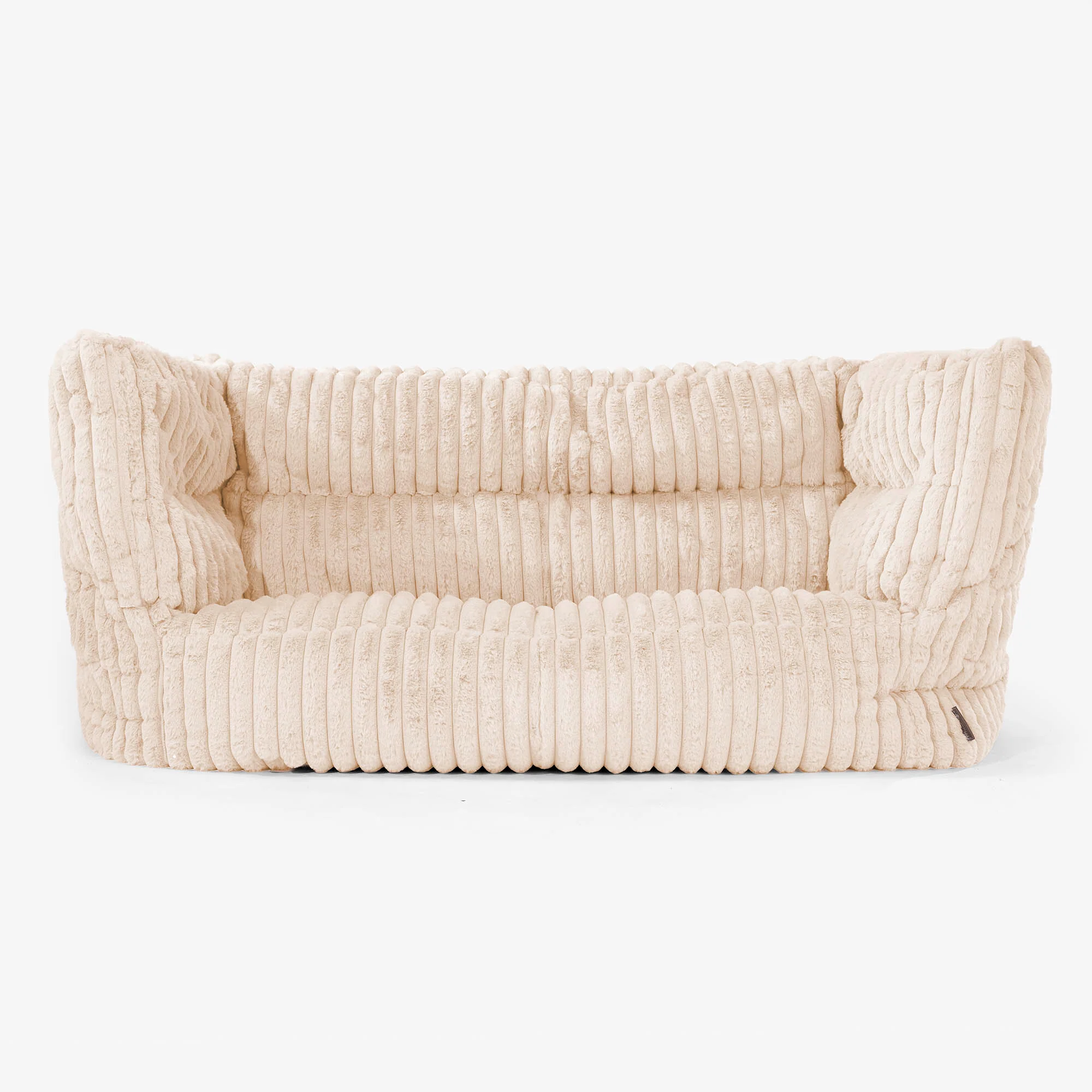 Louis 2-sits Saccosäcksoffa - Ultraplyschmanchestertyg Persika