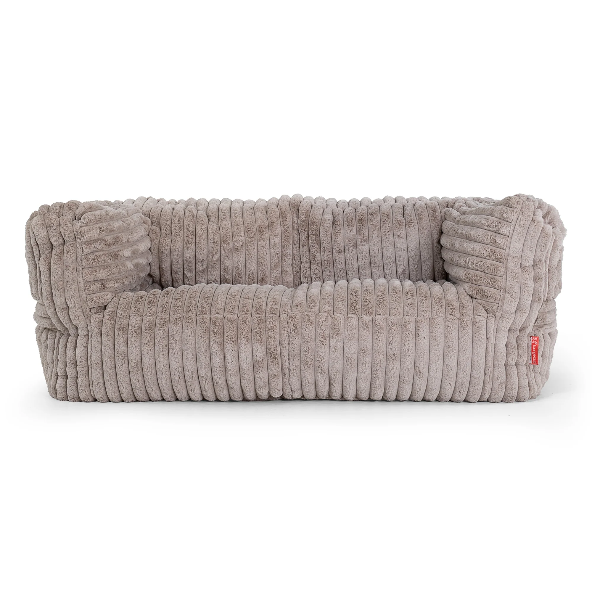 Albert 2-sits Saccosäcksoffa - Ultraplyschmanchestertyg Minkbrun