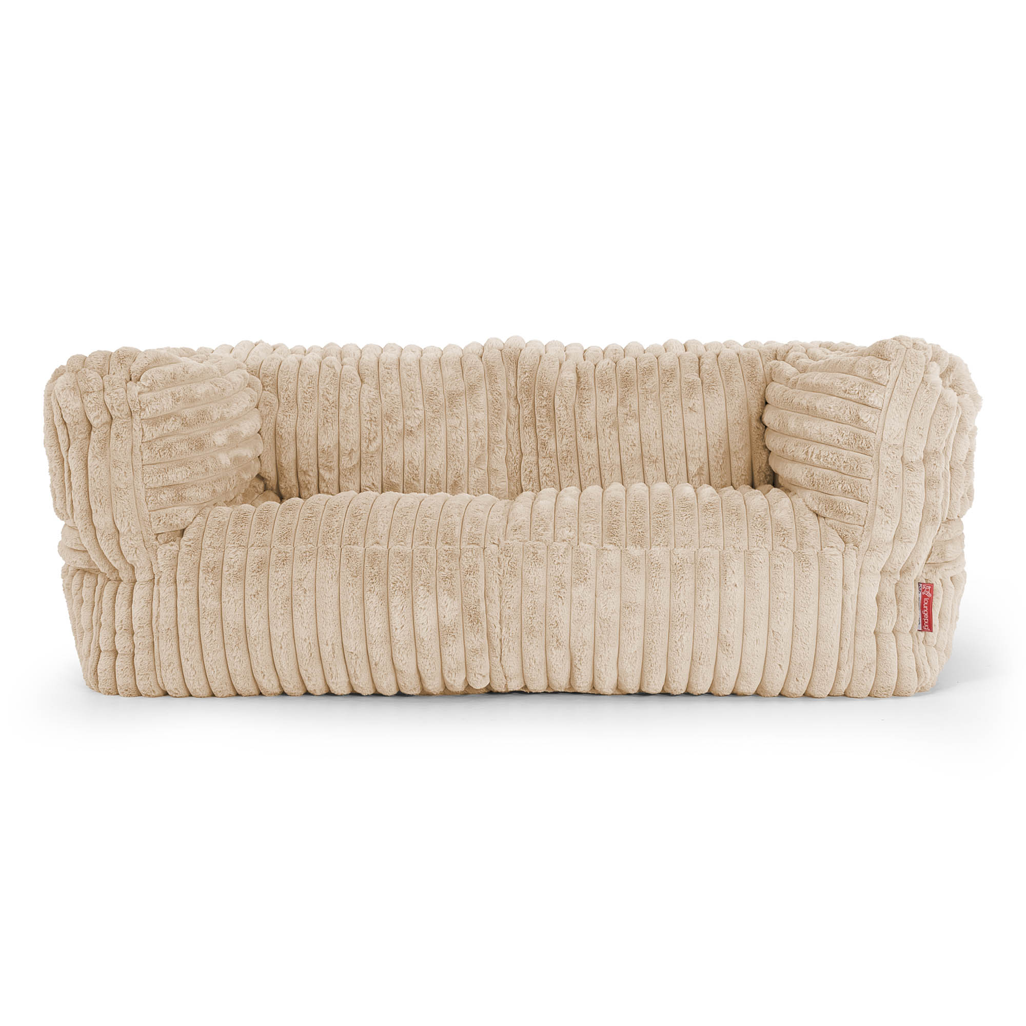 Albert 2-sits Saccosäcksoffa - Ultraplyschmanchestertyg Persika