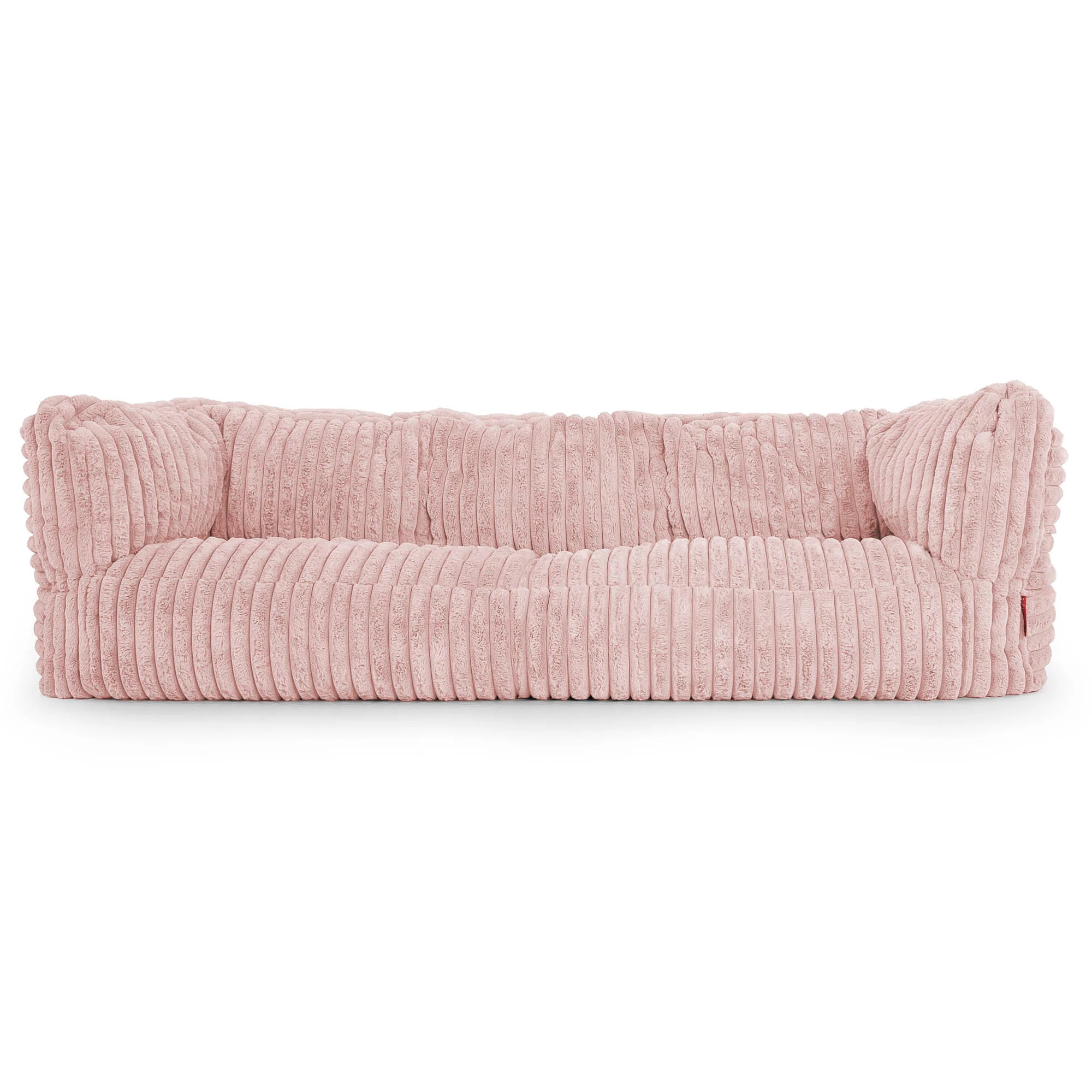 Albert 3-sits Saccosäcksoffa - Ultraplyschmanchestertyg Gammelrosa