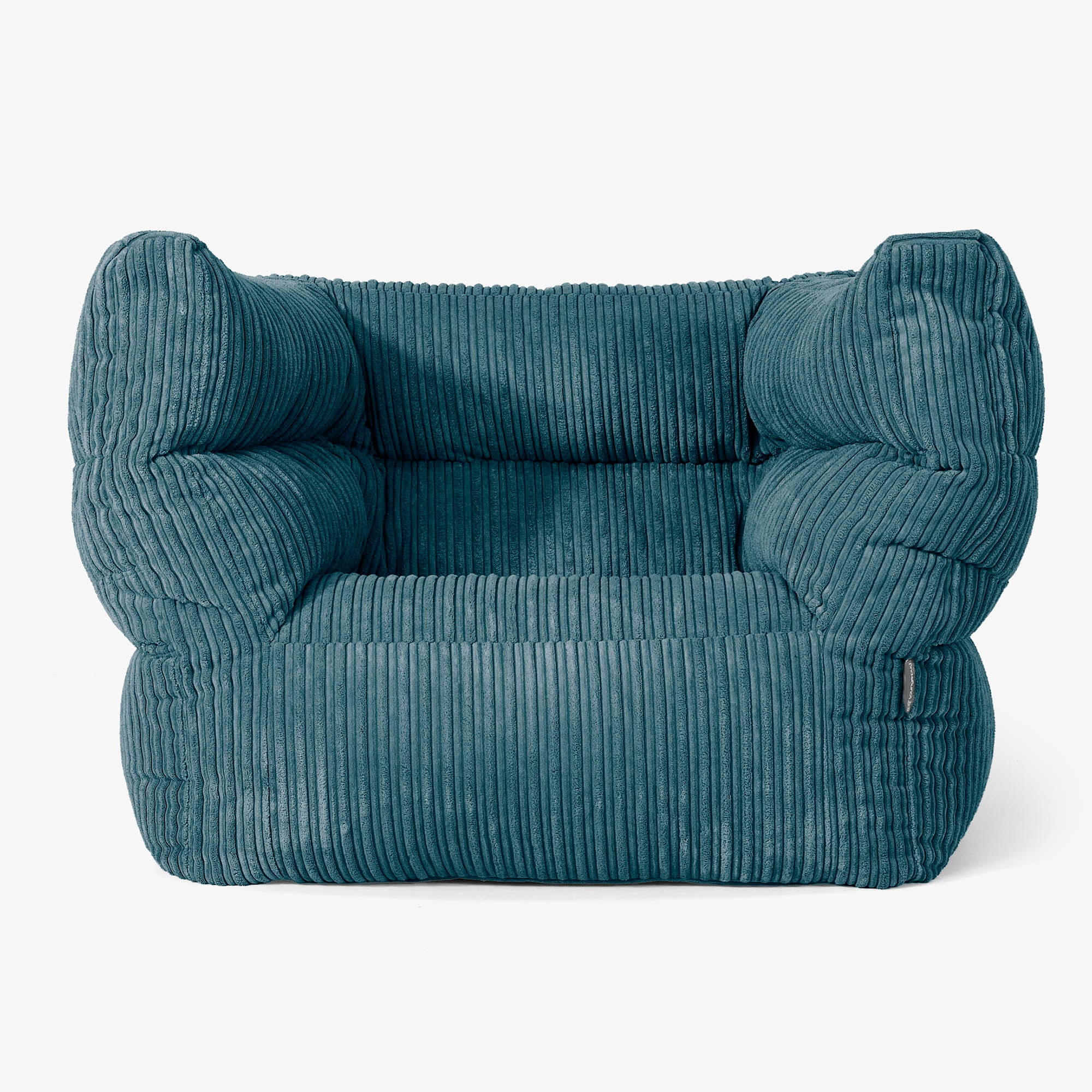 Louis Sittsäck Fåtölj - Klassisk Manchestertyg Teal