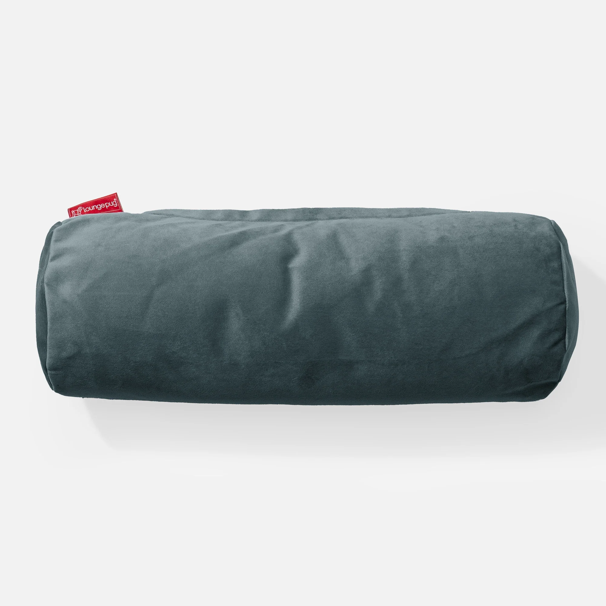 Cylinderkuddfodral 20 x 55cm - Sammet Teal - Image 2