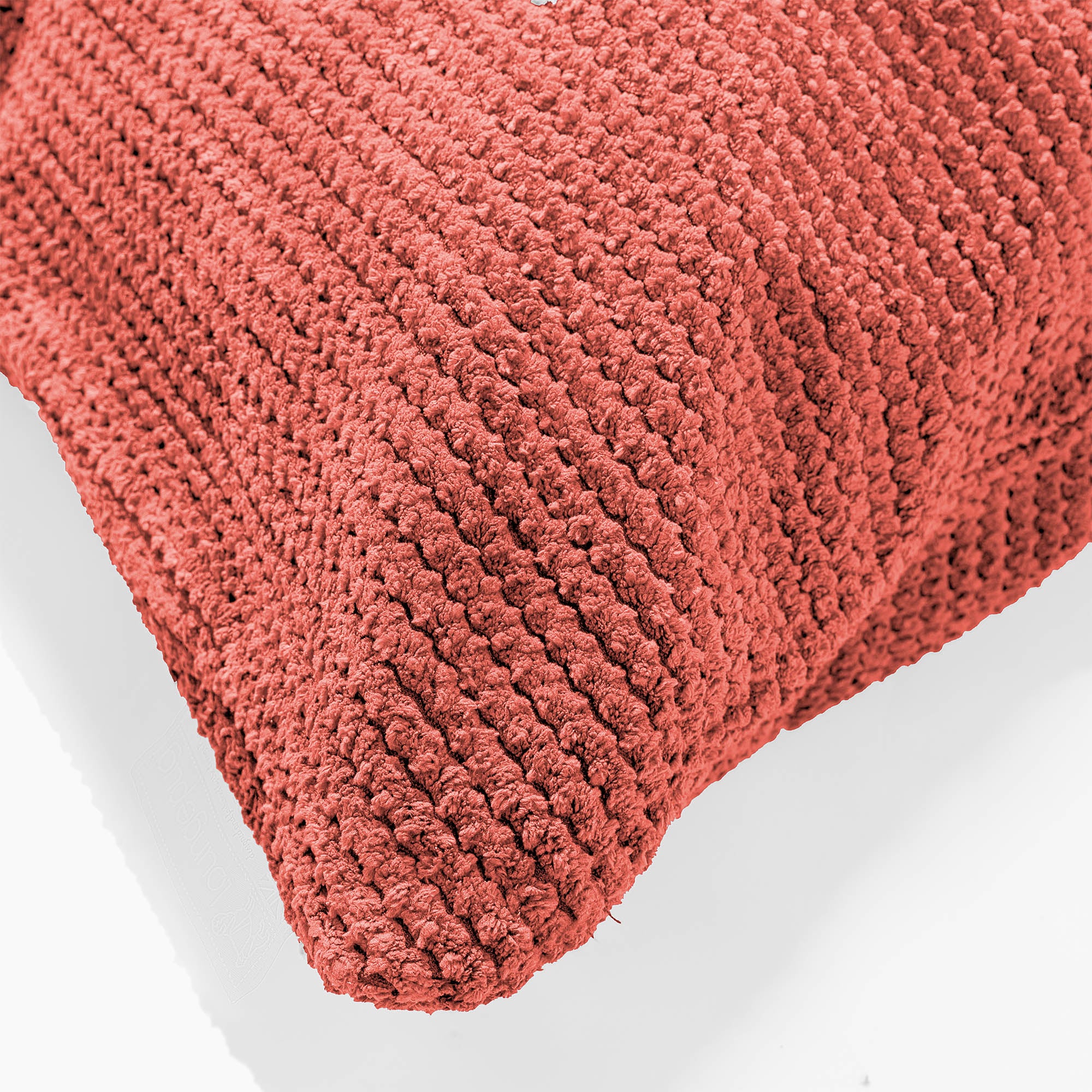 Cylinderkuddfodral 20 x 55cm - Pom-pom Pumpaorange - Image 3