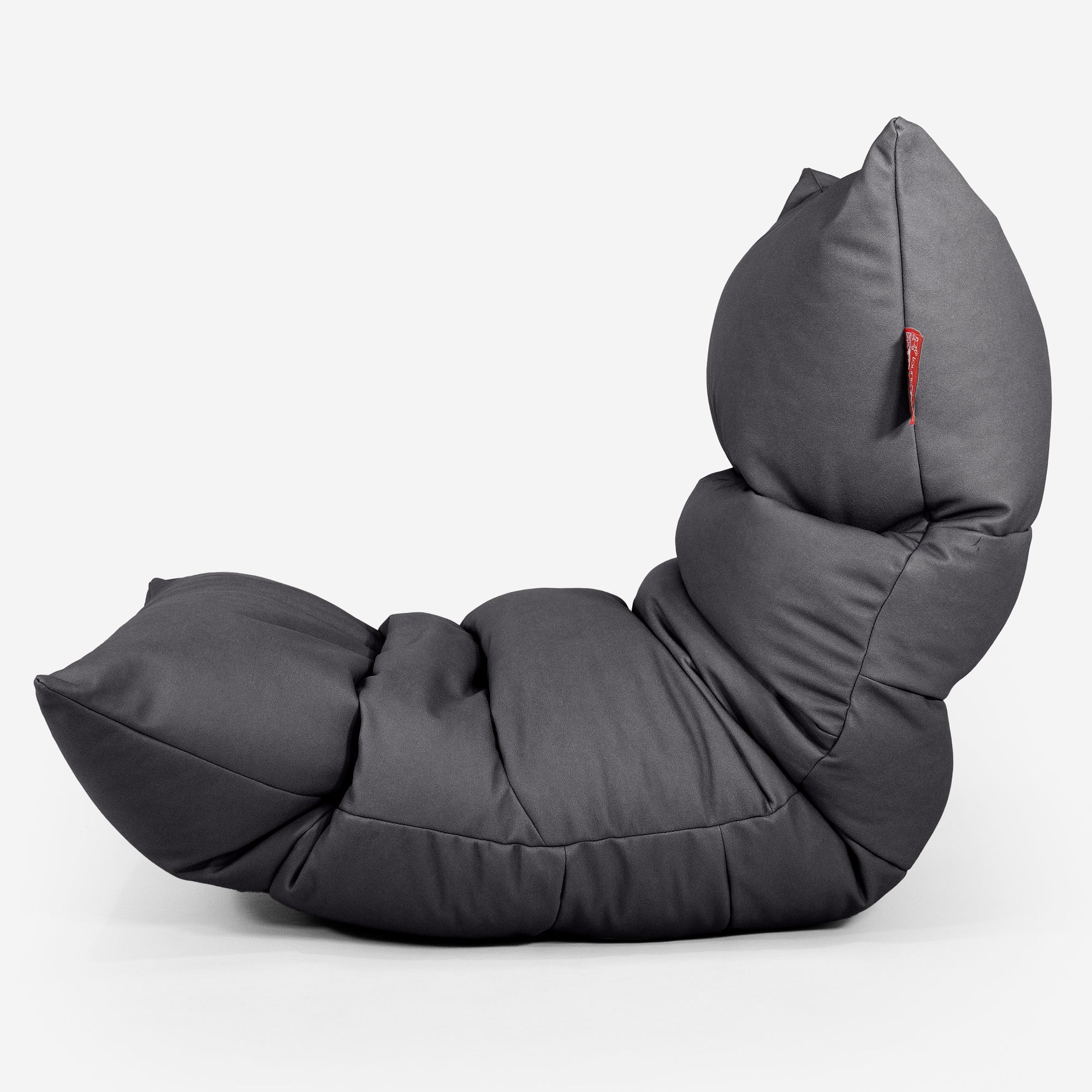Eva Lounger Saccosäck - Veganskt Läder Svart - Image 2