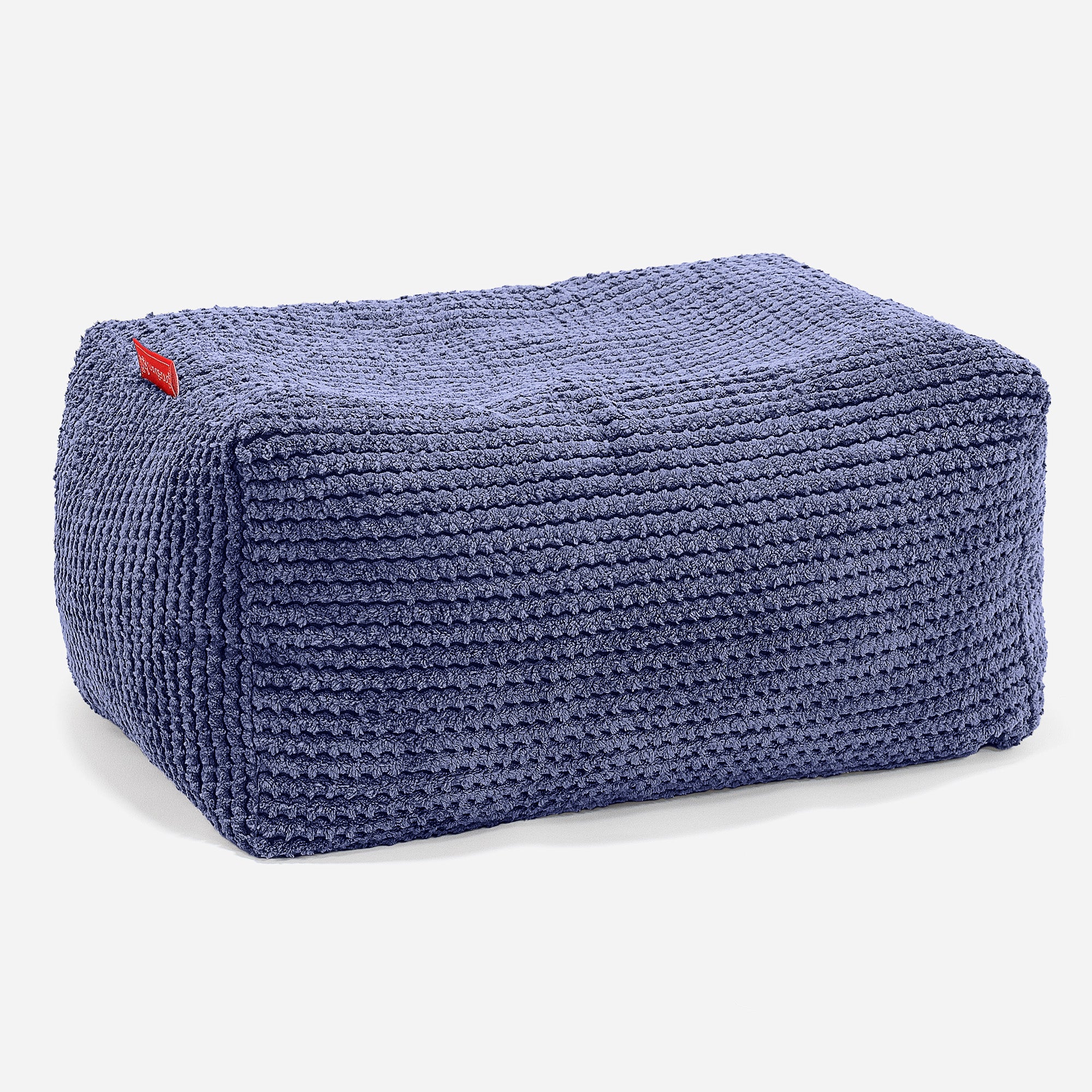 Liten Fotpall - Pom-pom Lila