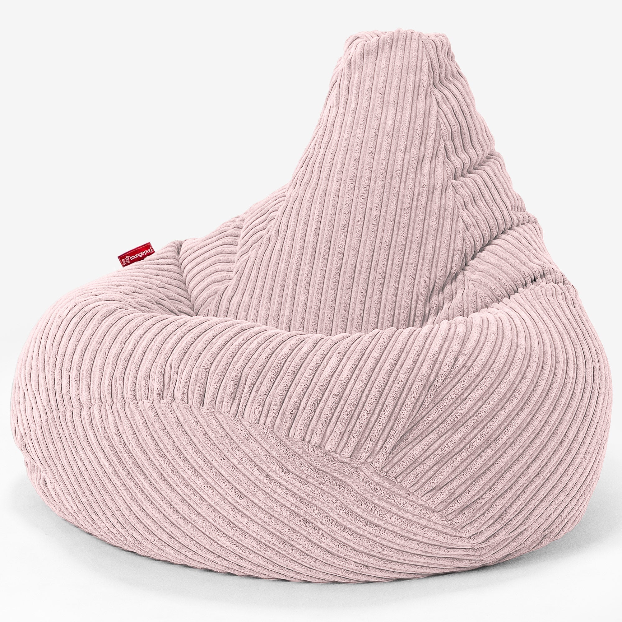 Gamingsaccosäck för Barn 6-14 år - Klassisk Manchestertyg Rosa - Image 2