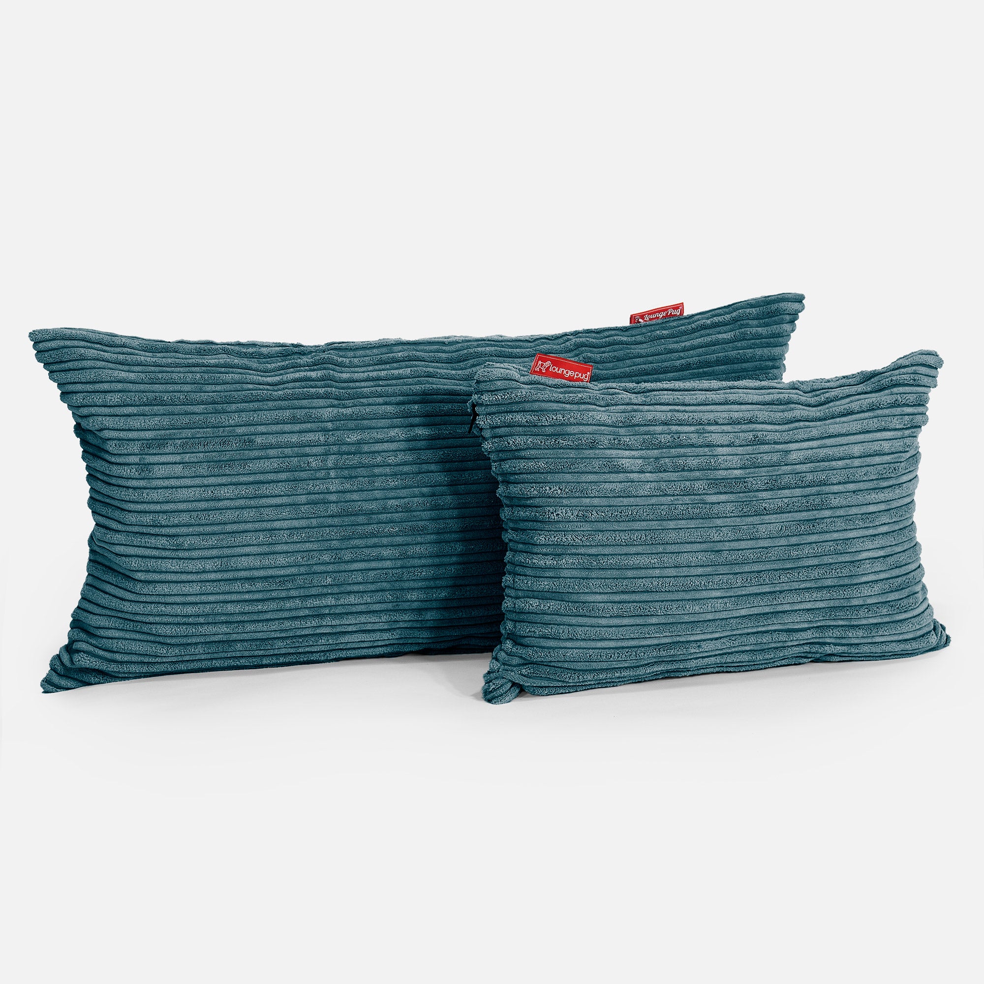 Jätte Kuddfodral 40 x 70cm - Klassisk Manchestertyg Teal - Image 3
