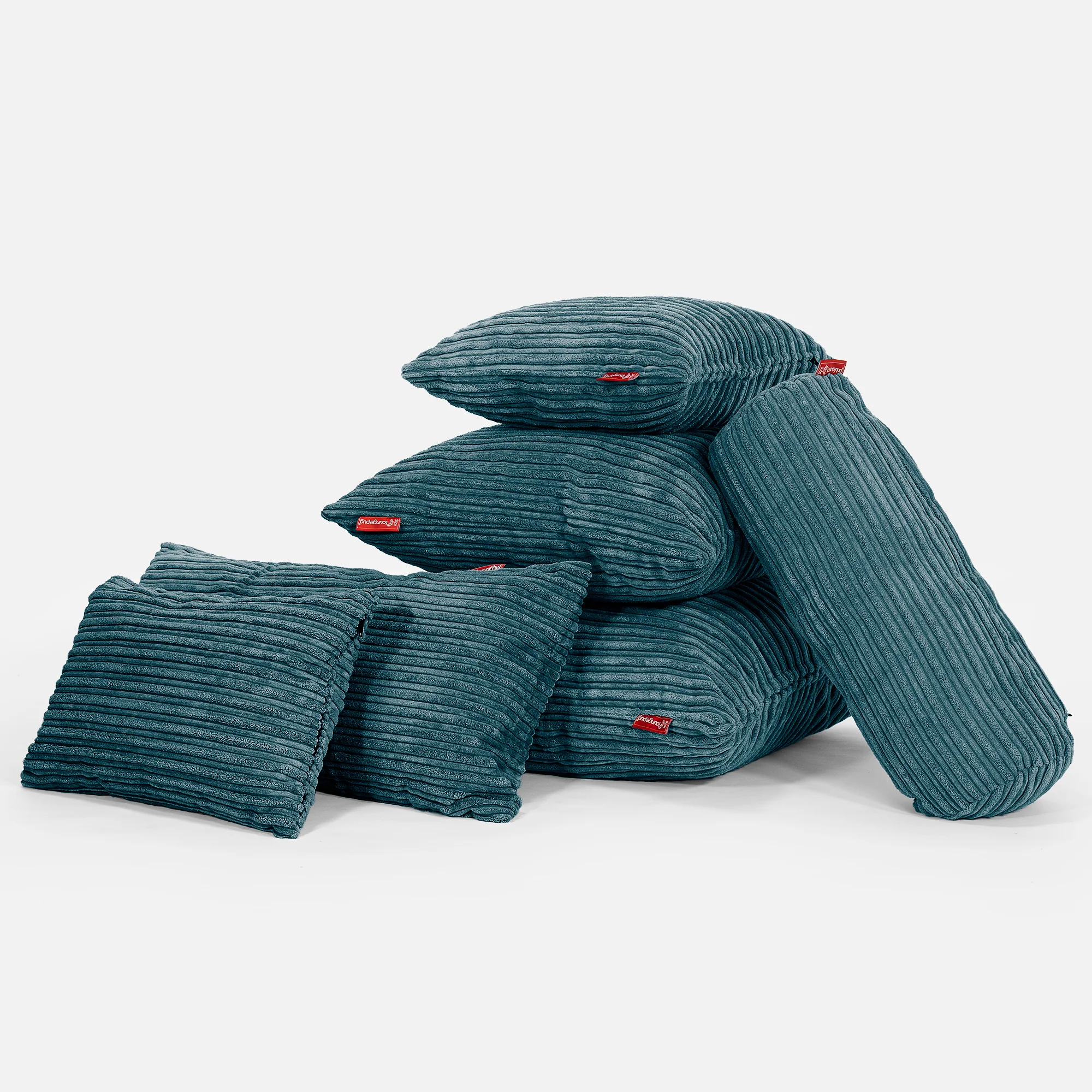 Jätte Kuddfodral 40 x 70cm - Klassisk Manchestertyg Teal - Image 4