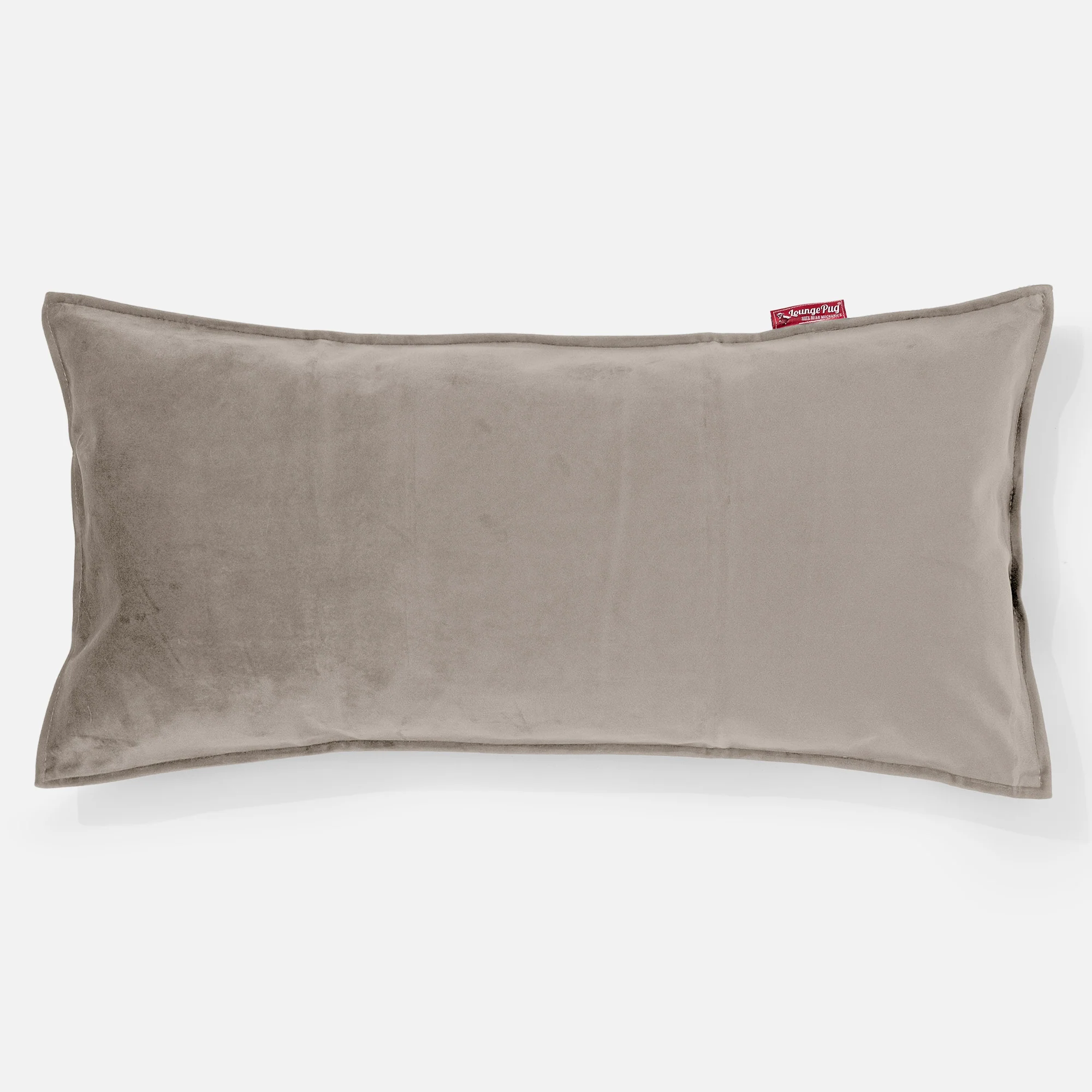 Jätte Kuddfodral 40 x 70cm - Sammet Minkbrun