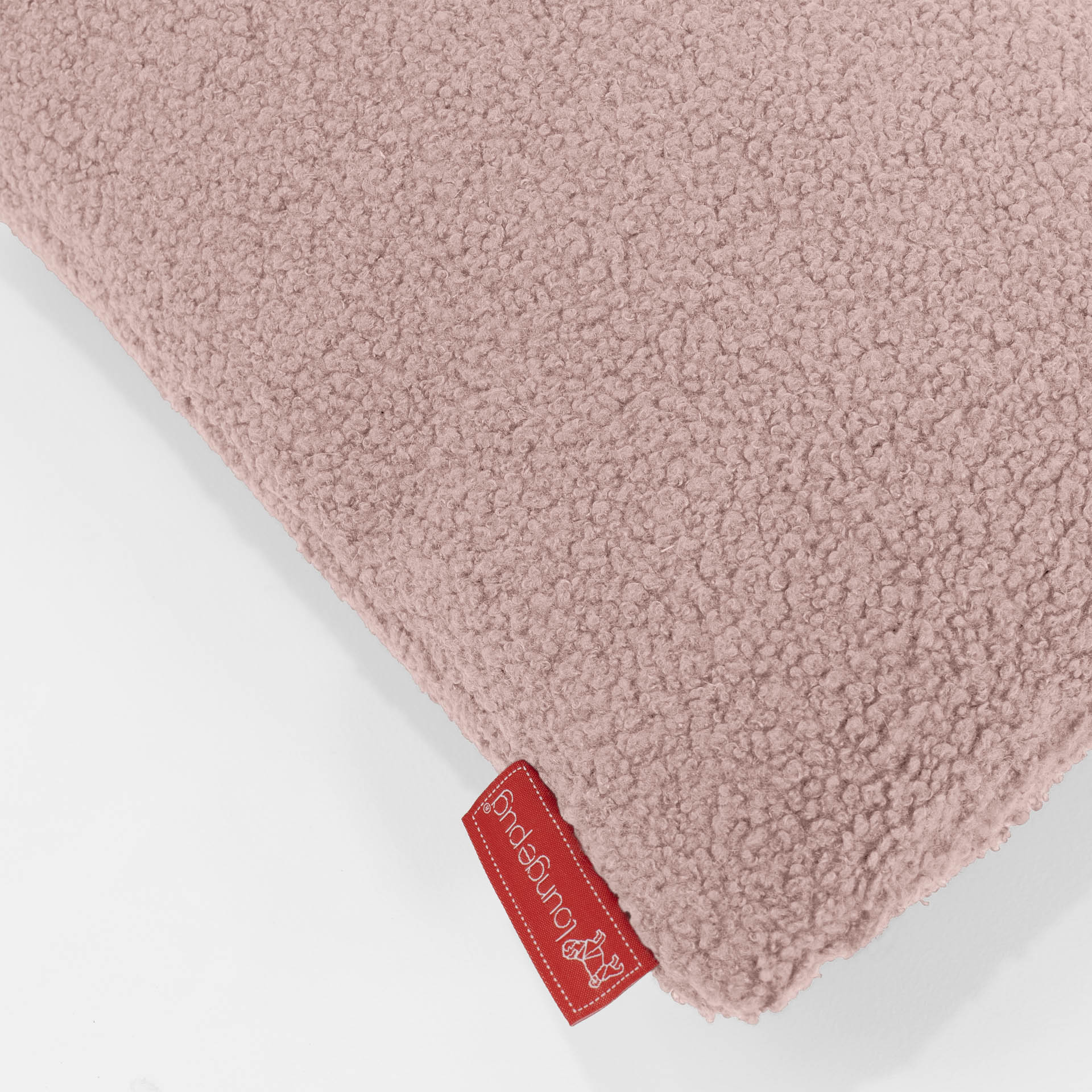 Jätte Kuddfodral 40 x 70cm - Boucle Rosa - Image 2