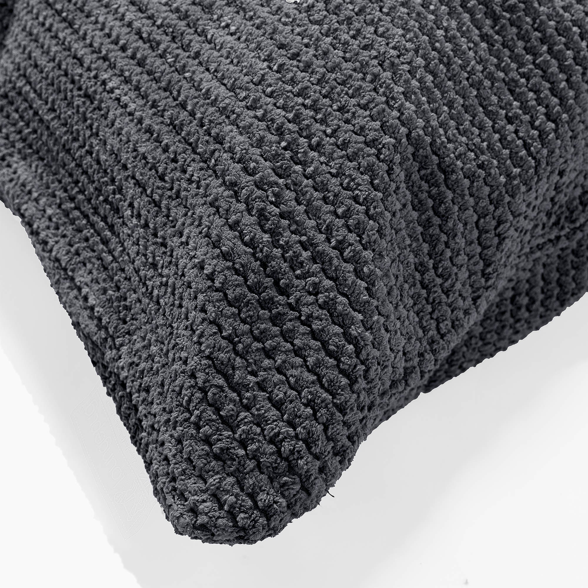 Jätte Kuddfodral 40 x 70cm - Pom-pom Svart - Image 2