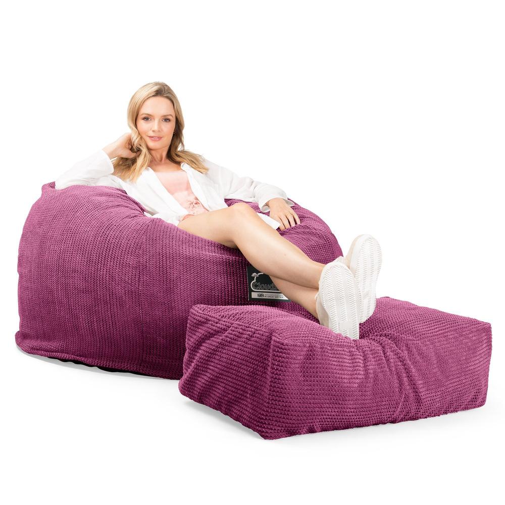 Jättesaccosäck C510-L, CloudSac® Memoryskum ENDAST ÖVERDRAG - Ersättning/reservdelar - Image 9