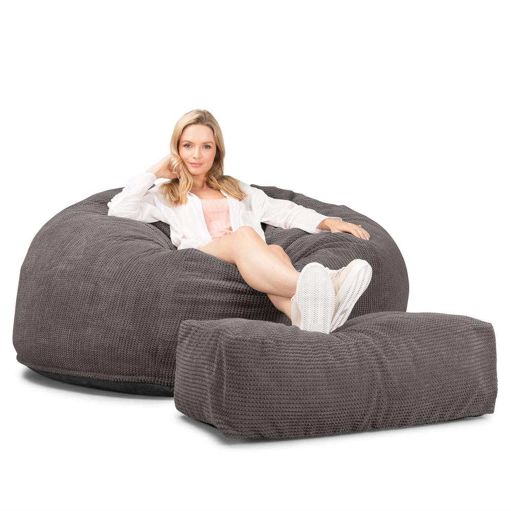 Jättesaccosäck XXL C1010-L, CloudSac® Memoryskum ENDAST ÖVERDRAG - Ersättning/reservdelar - Image 10