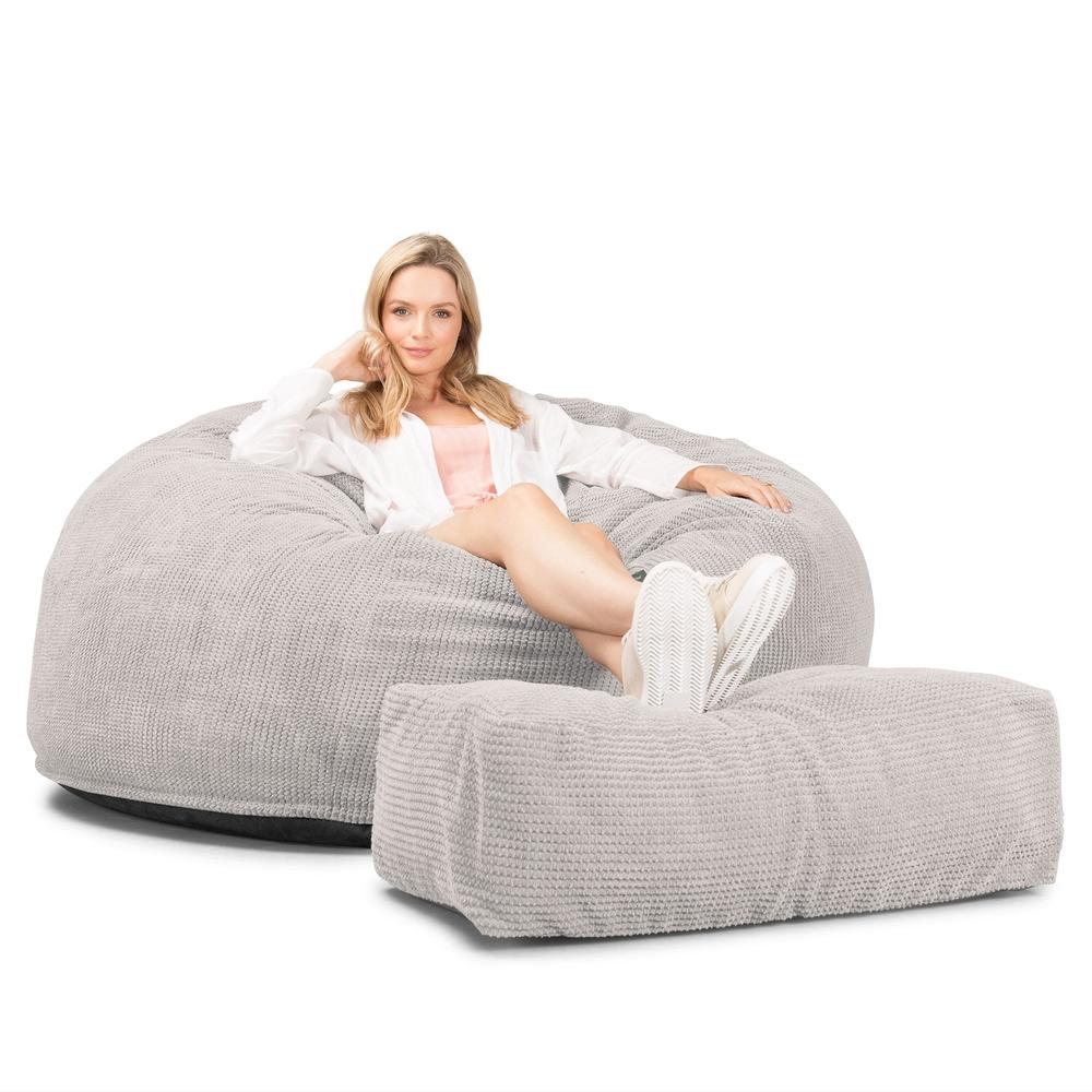 Jättesaccosäck XXL C1010-L, CloudSac® Memoryskum ENDAST ÖVERDRAG - Ersättning/reservdelar - Image 8