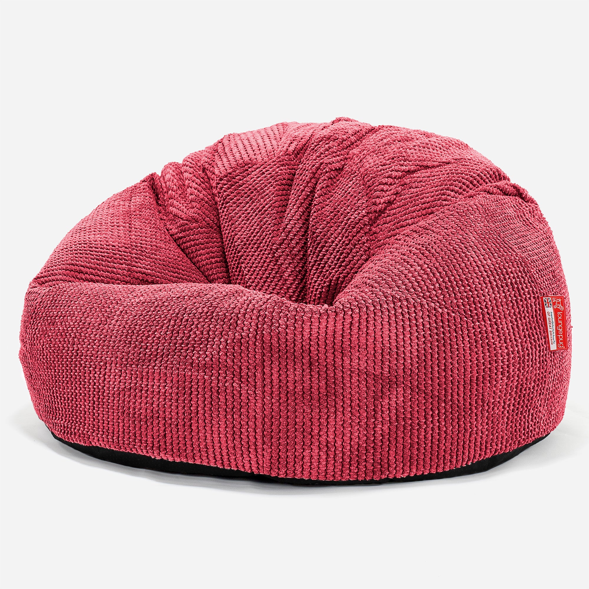 Klassisk Sittsäck Stol - Pom-pom Pastellröd