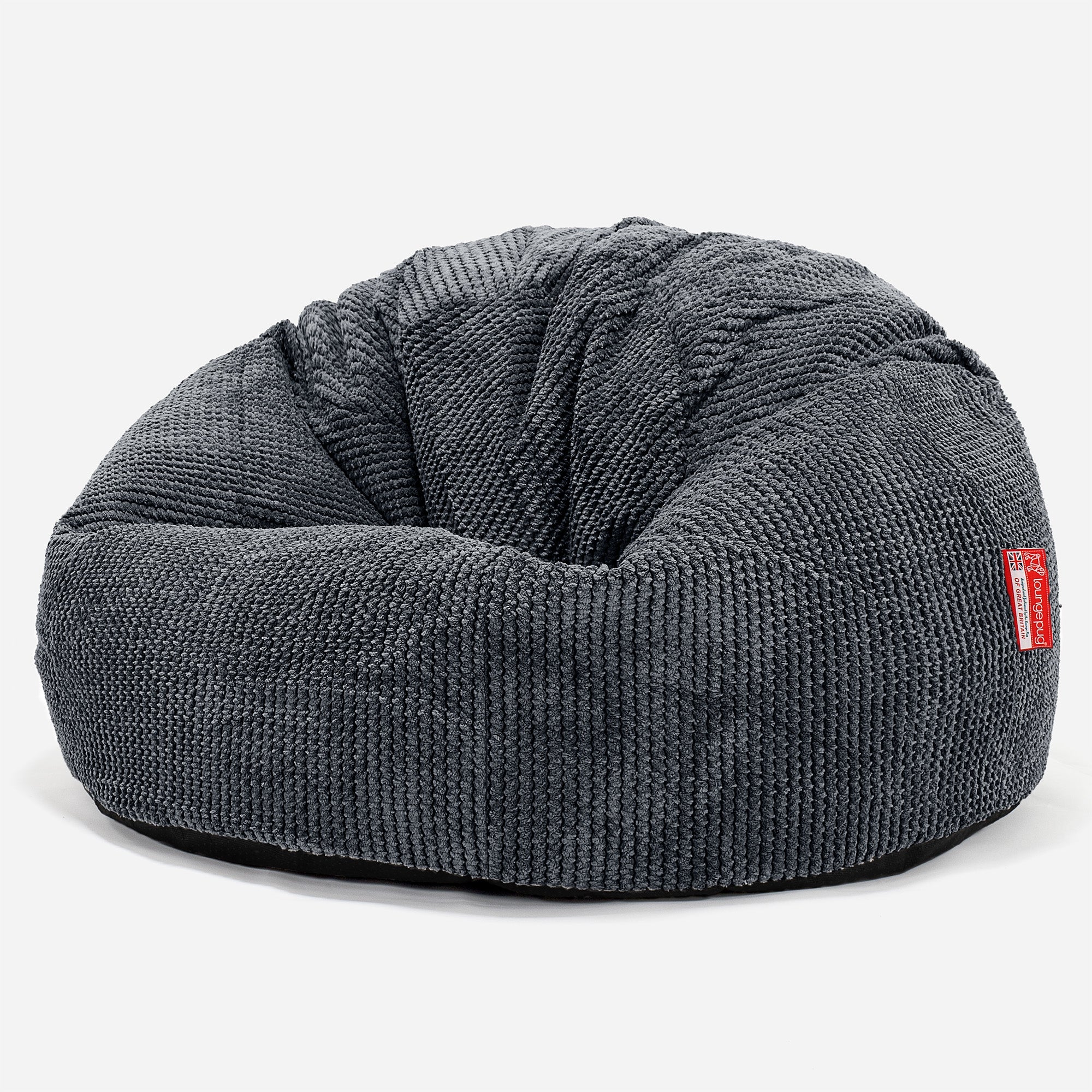 Klassisk Sittsäck Stol - Pom-pom Svart