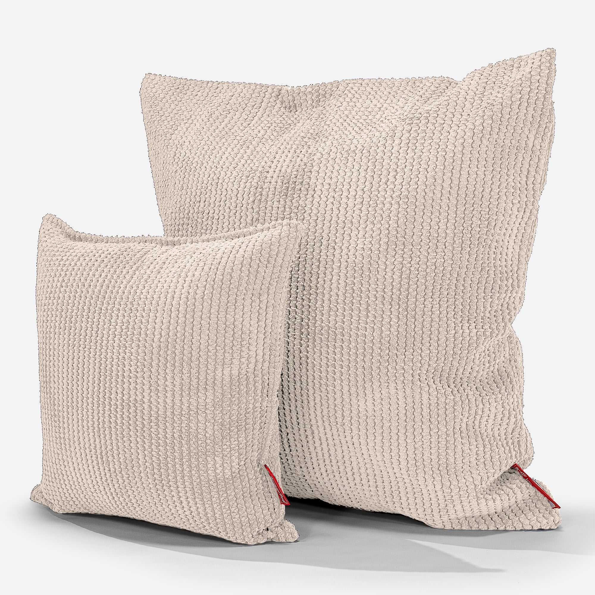 Kuddfodral 47 x 47cm - Pom-pom Elfenbensvit - Image 2