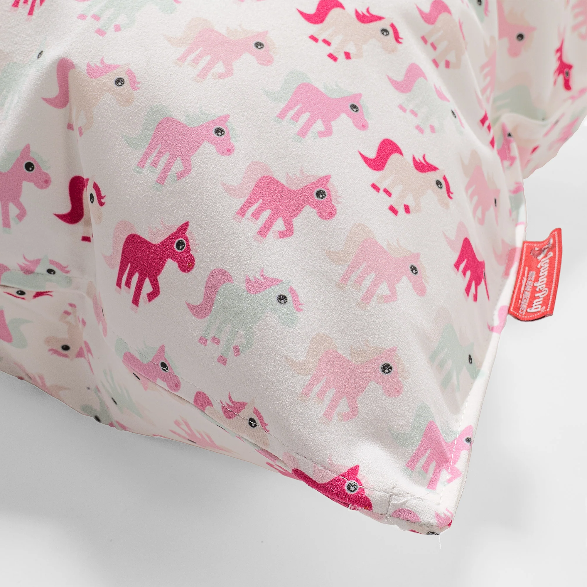 Kuddfodral XL 70 x 70cm - Tryck Ponny - Image 2