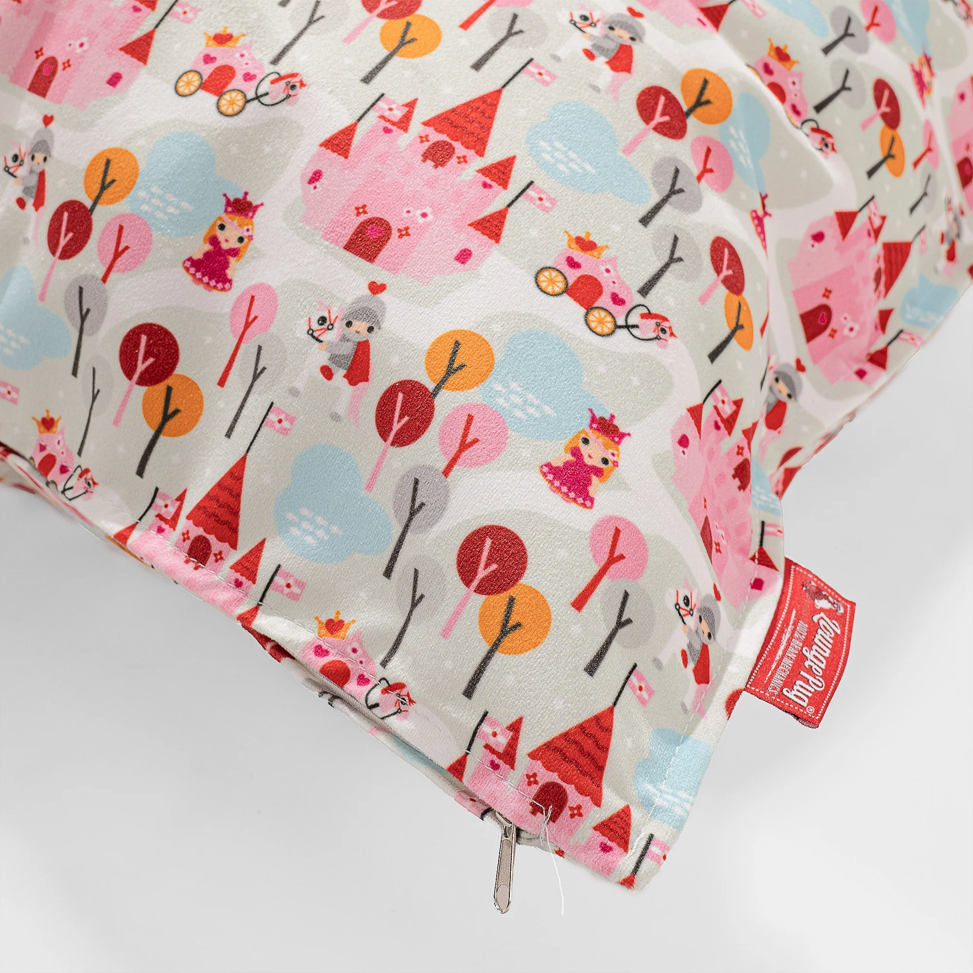 Kuddfodral XL 70 x 70cm - Tryck Prinsessa - Image 2