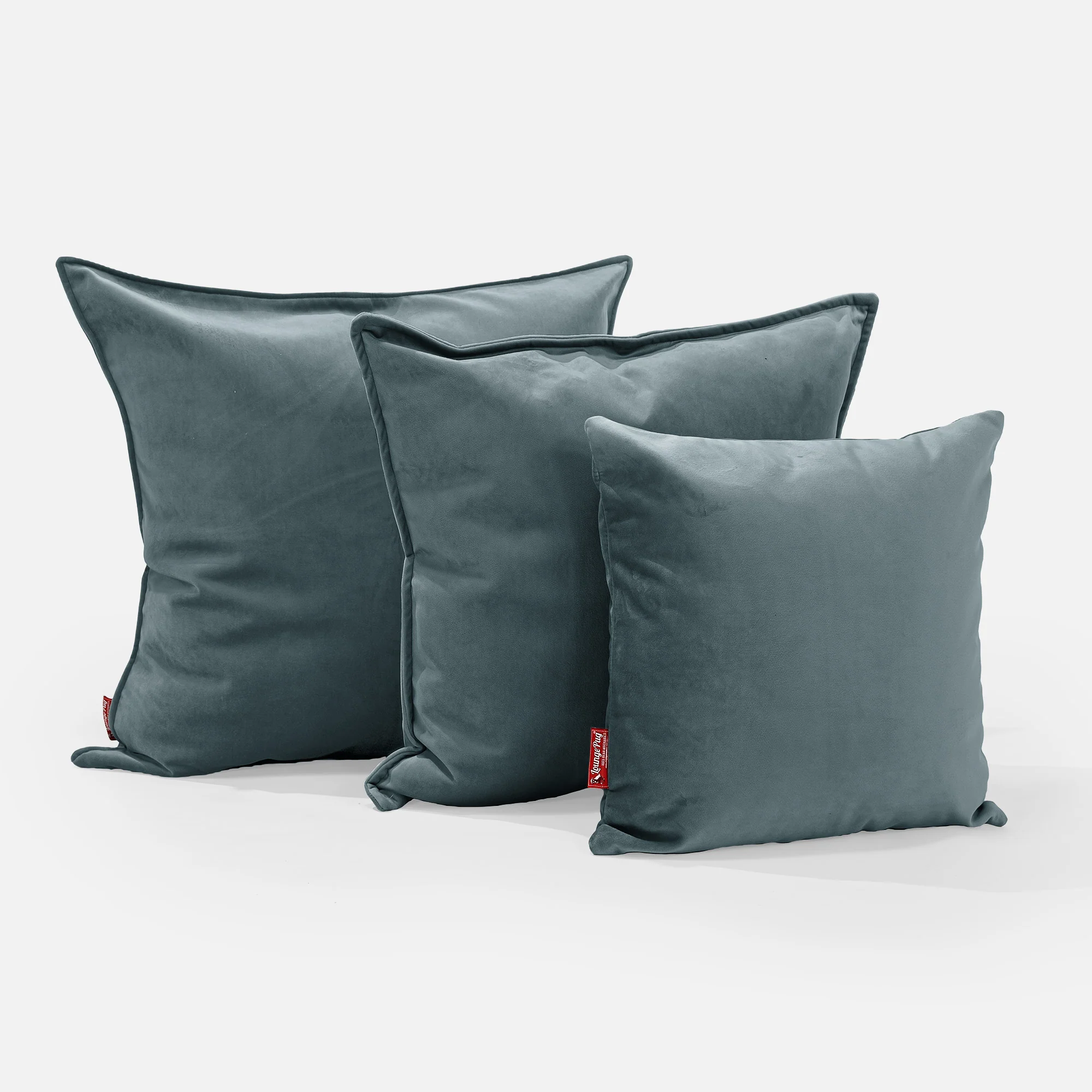 Kuddfodral XL 70 x 70cm - Sammet Teal - Image 2