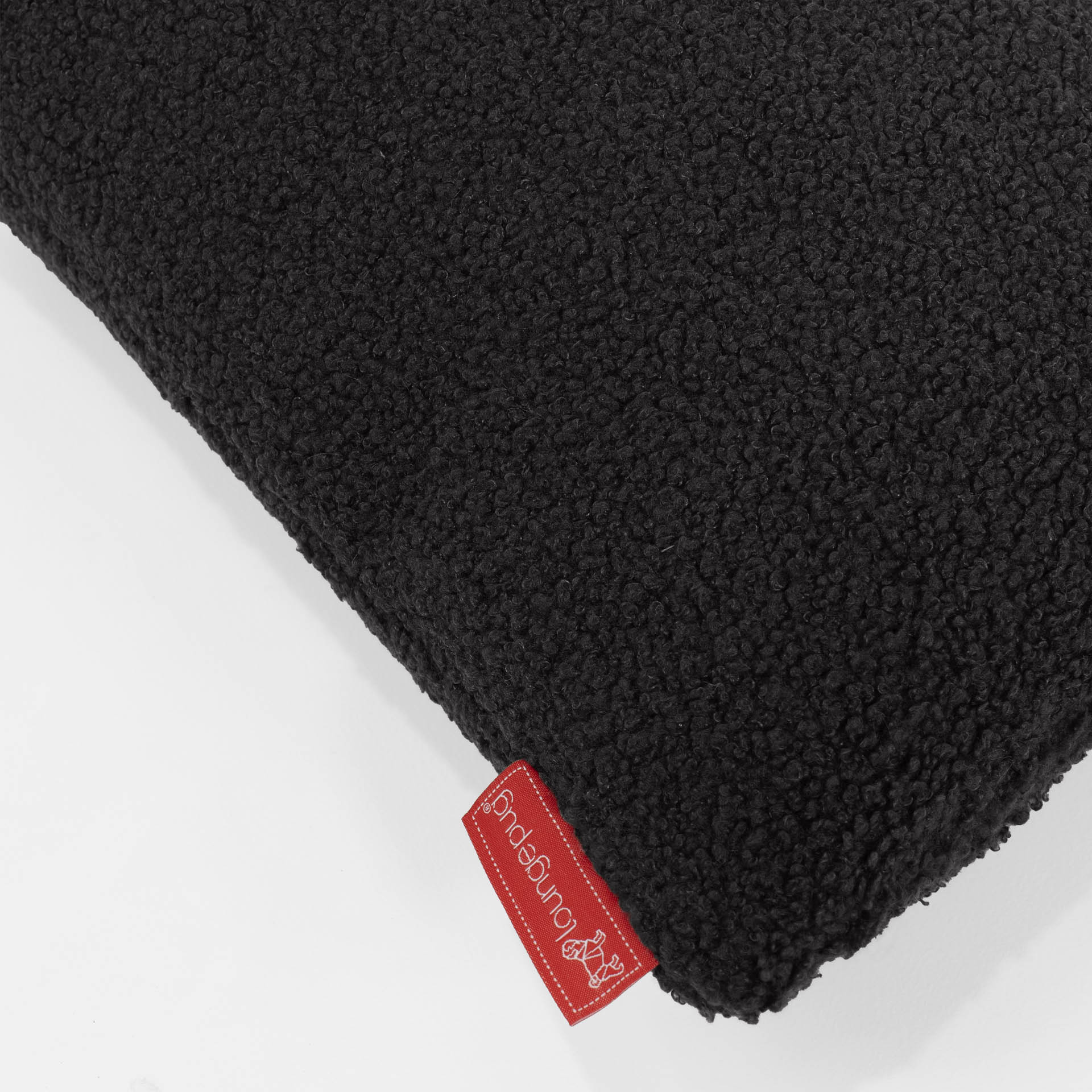 Kuddfodral 47 x 47cm - Boucle Grafitgrå - Image 2