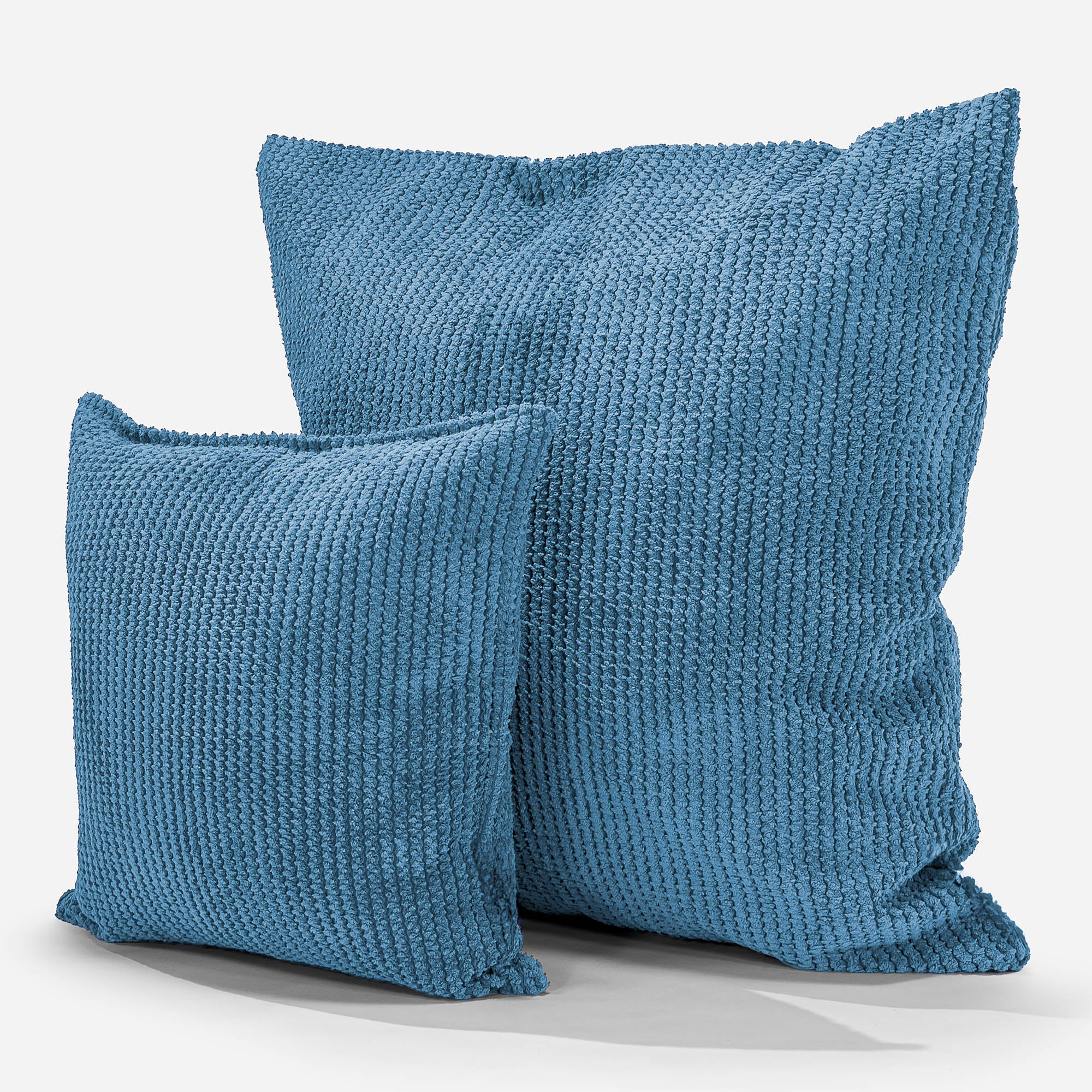 Kuddfodral 47 x 47cm - Pom-pom Himmelsblå - Image 2