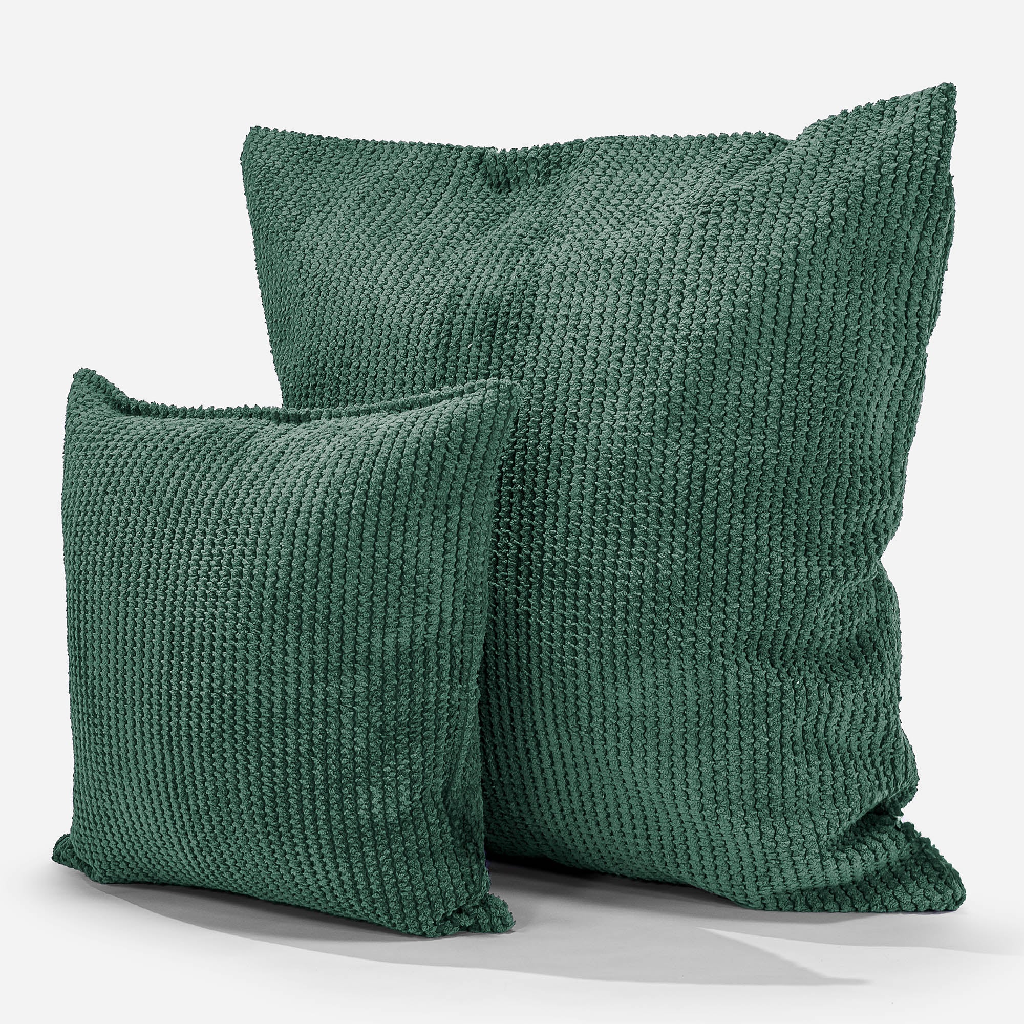 Kuddfodral 47 x 47cm - Pom-pom Mossgrön - Image 2