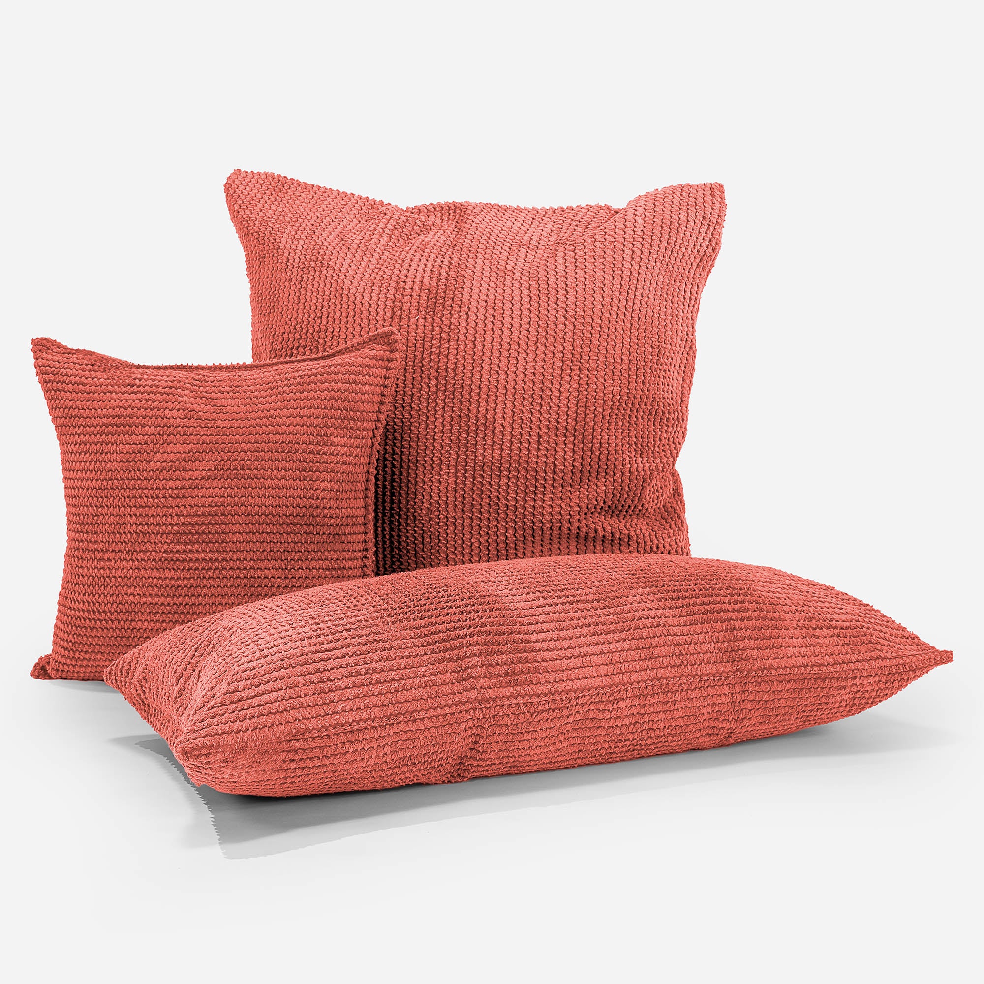 Kuddfodral 47 x 47cm - Pom-pom Pumpaorange - Image 4