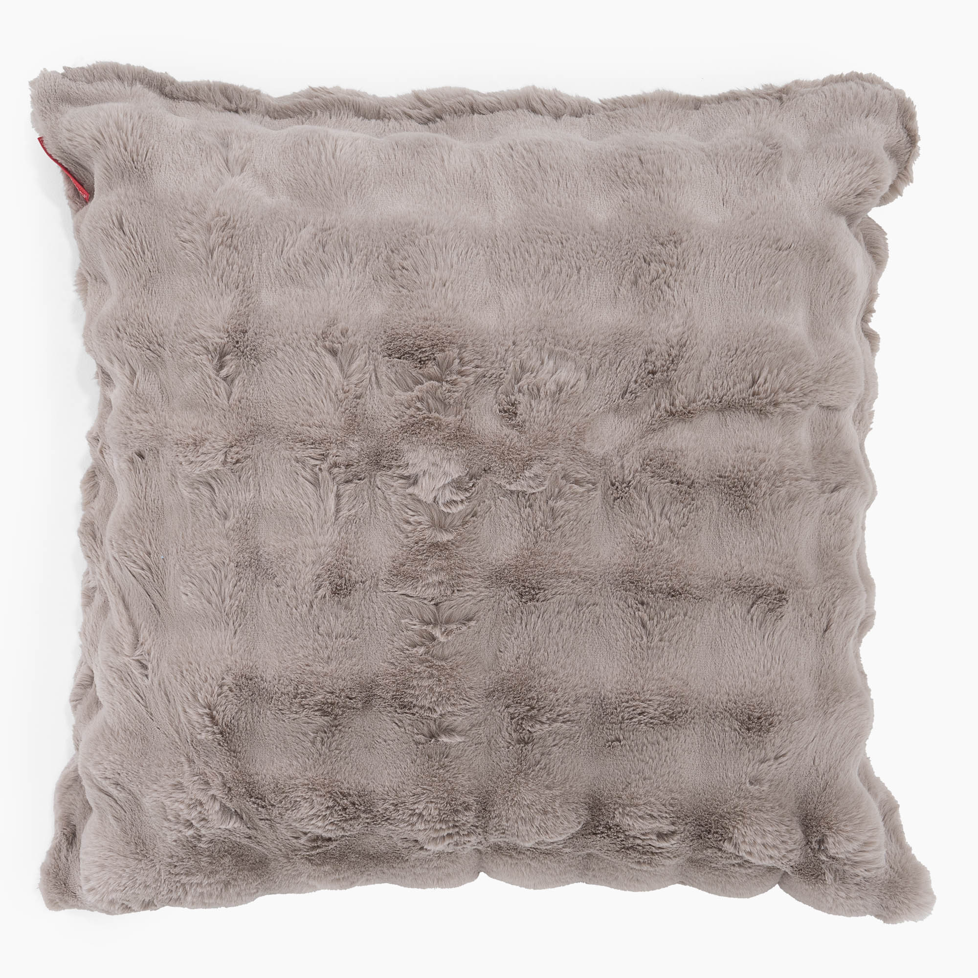 Kuddfodral XL 70 x 70cm - Fuskpäls Bubble Minkbrun