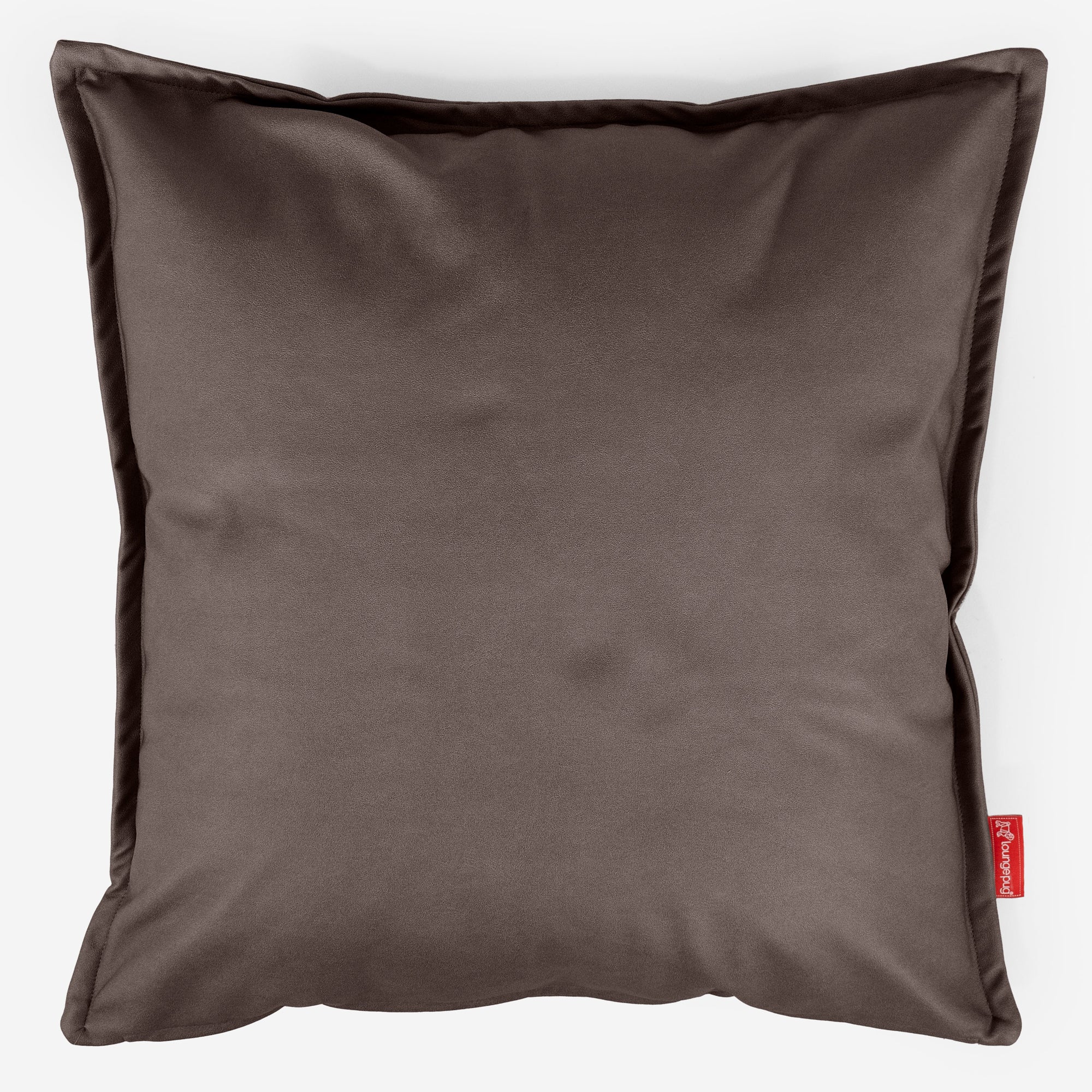 Kuddfodral XL 70 x 70cm - Veganskt Läder Chokladbrun