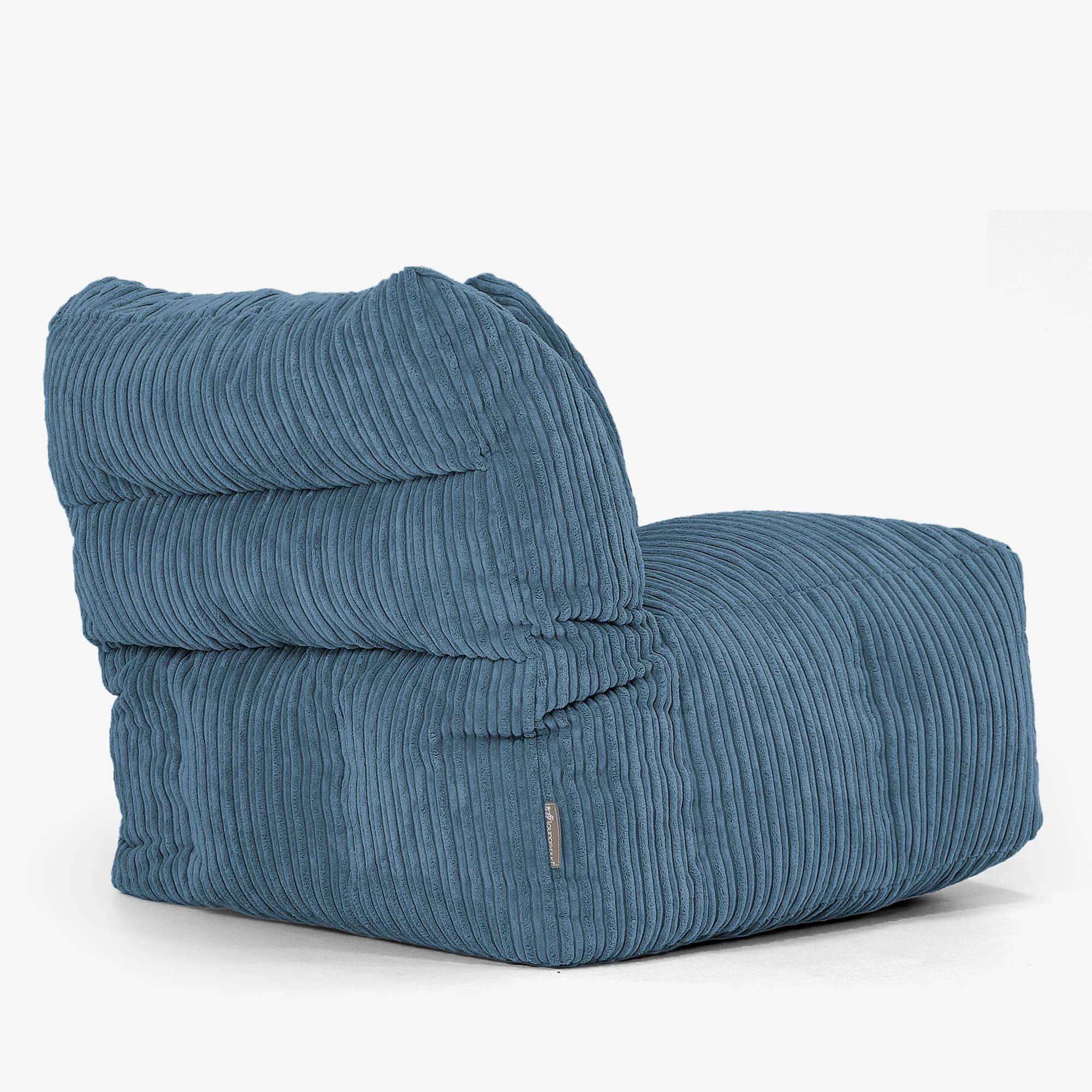 Modulsoffa Sittsäck, Höger Hörnsektion - Klassisk Manchestertyg Marinblå - Image 3