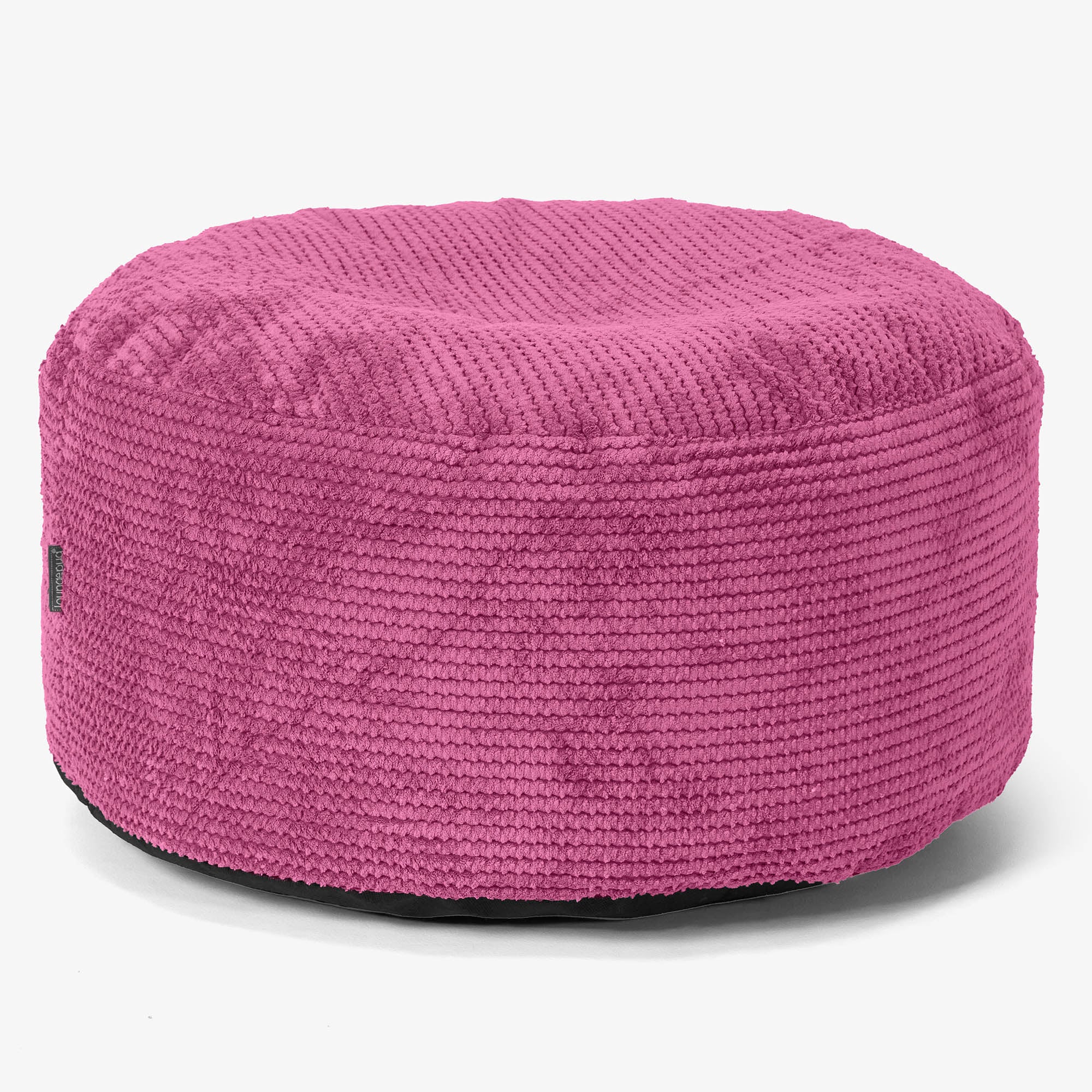 Ottomanpuff med Bricka - Pom-pom Rosa - Image 2