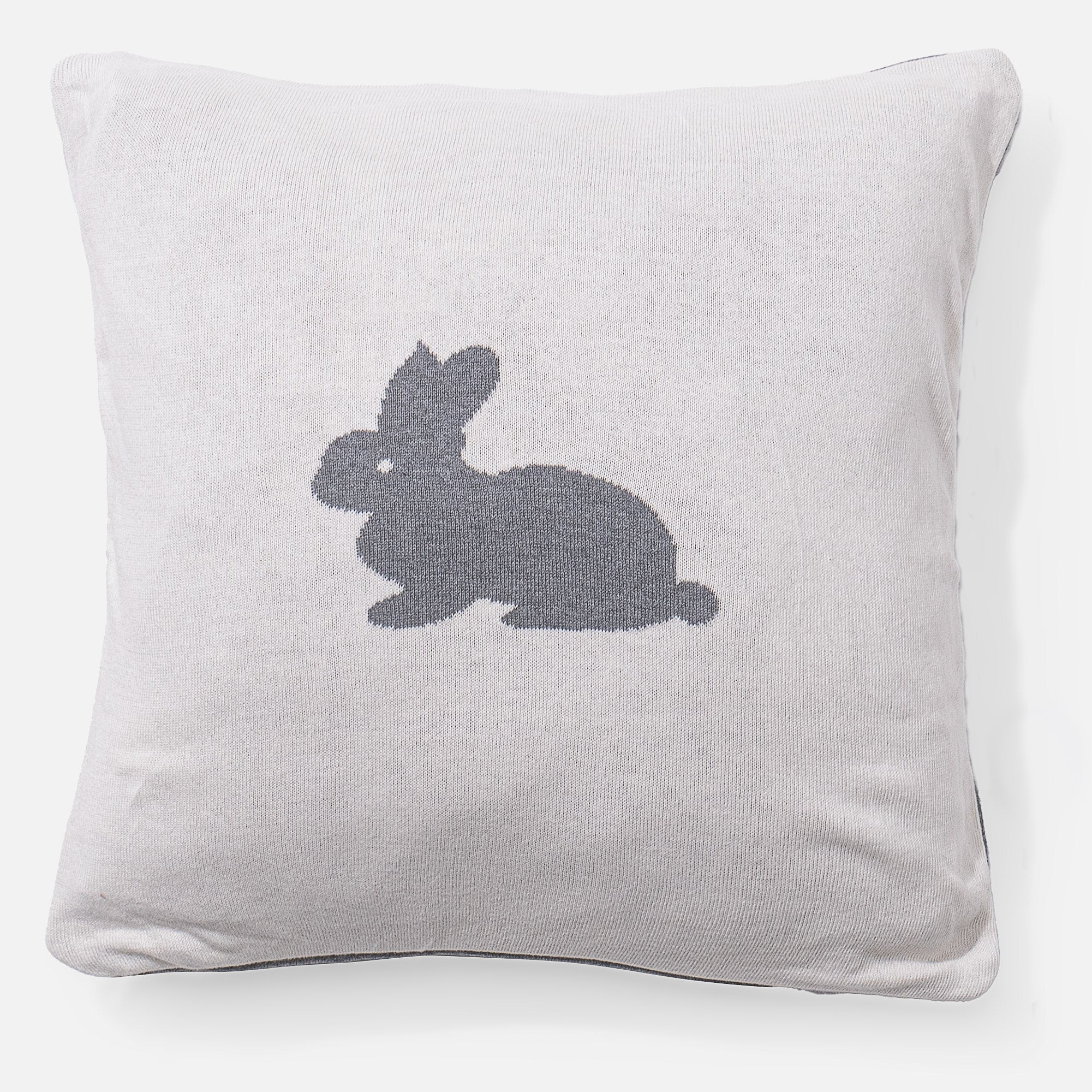 Kuddfodral 47 x 47cm - Stickad Rabbit - Image 2