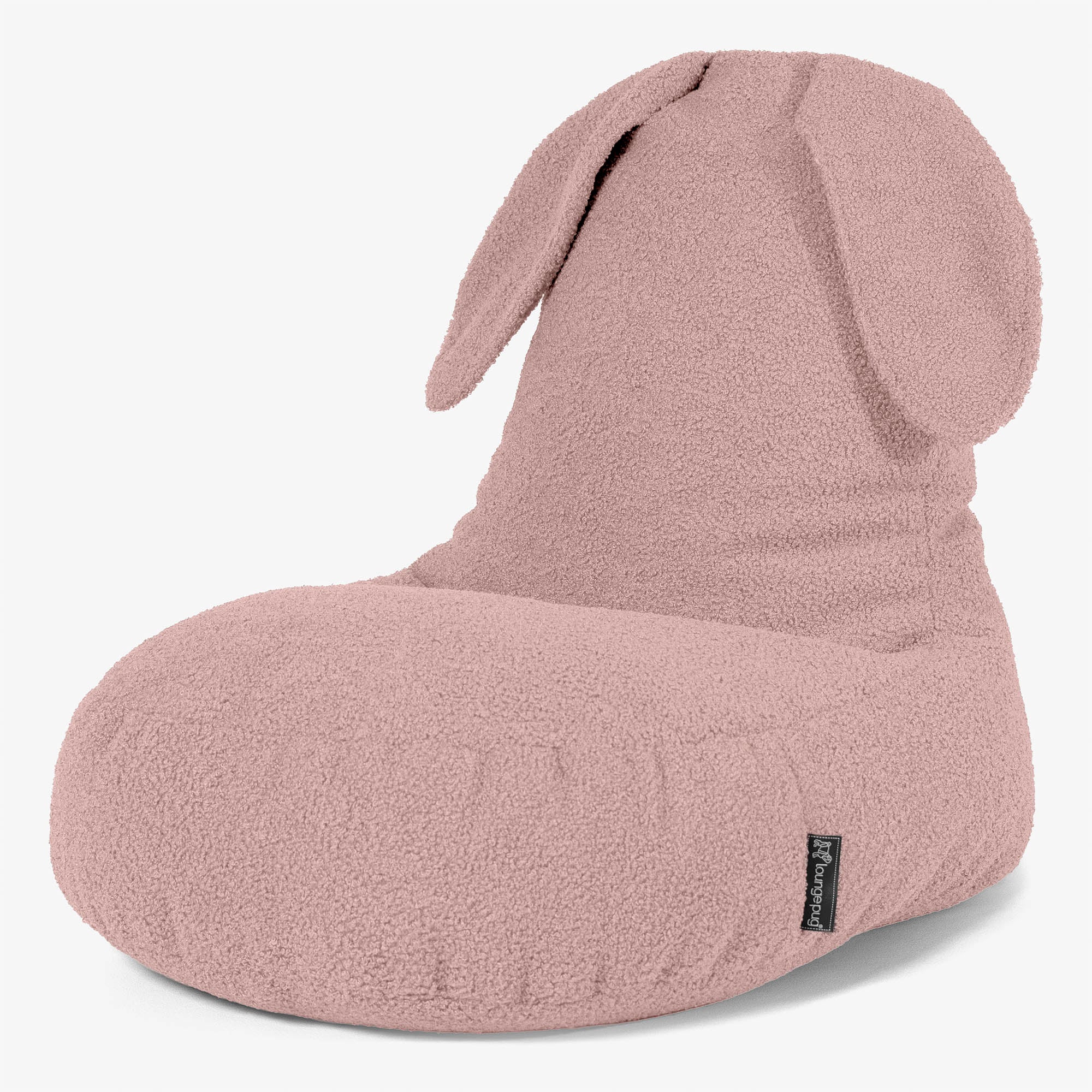 Saccosäck Barn med Djurmotiv Kanin 2-6 år - Boucle Rosa