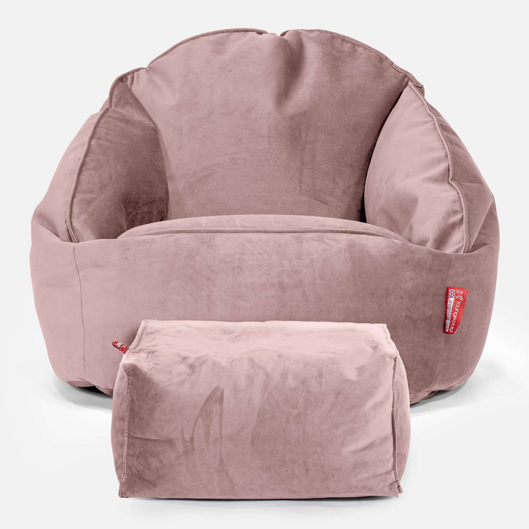 Saccosäck Bubble - Sammet Rosa - Image 2
