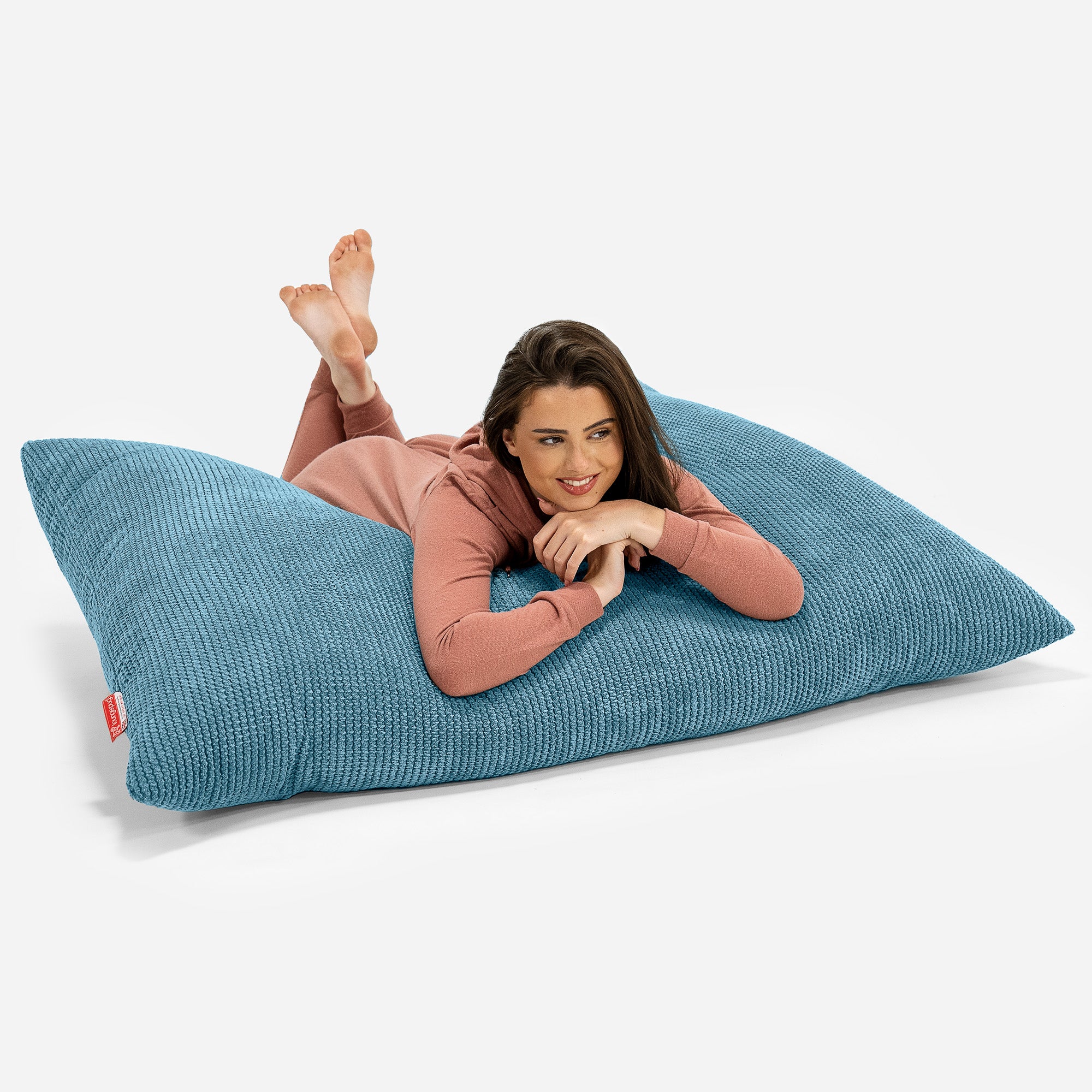Saccosäck Kudde XXL - Pom-pom Turkos - Image 3