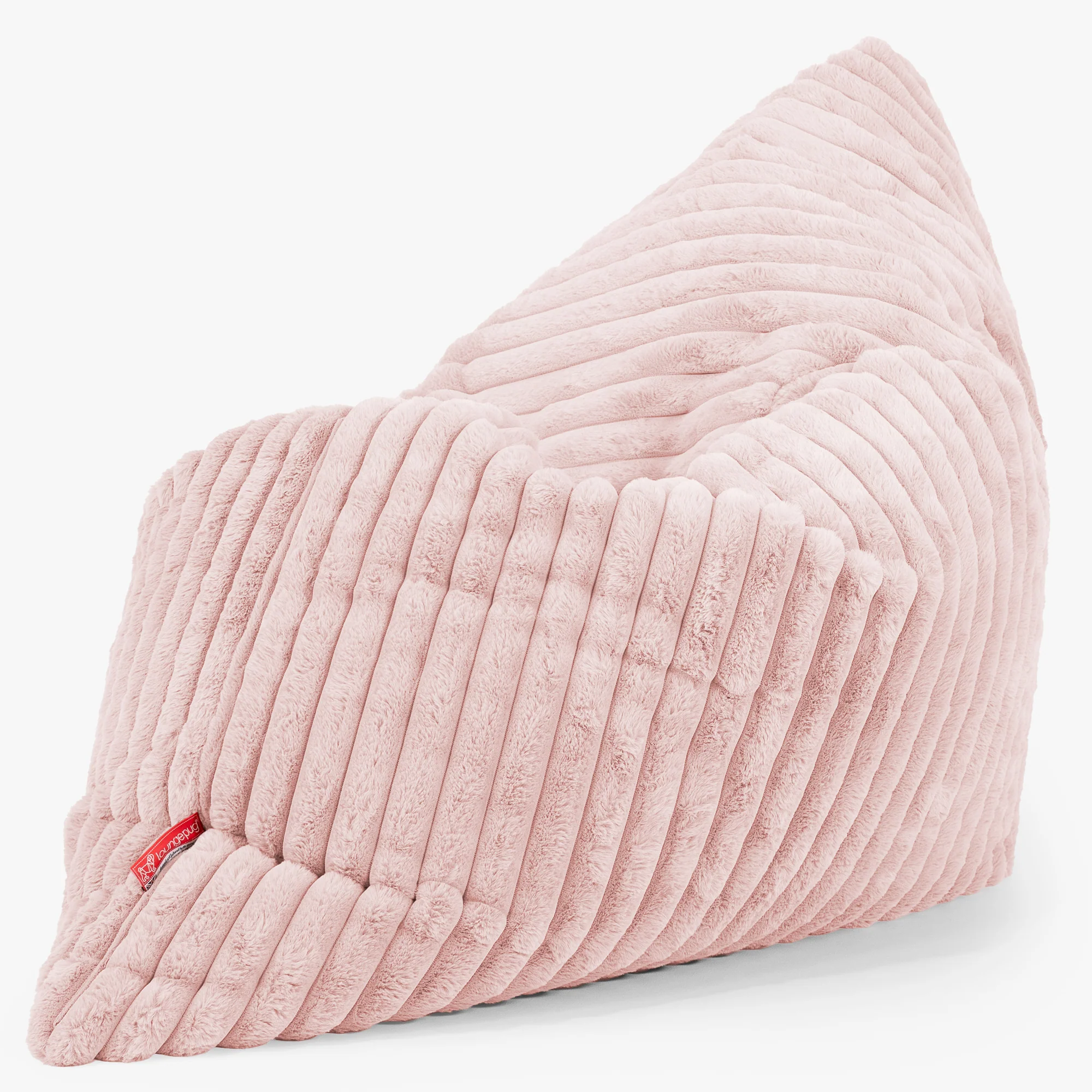 Saccosäck Kudde XXL - Ultraplyschmanchestertyg Gammelrosa - Image 2