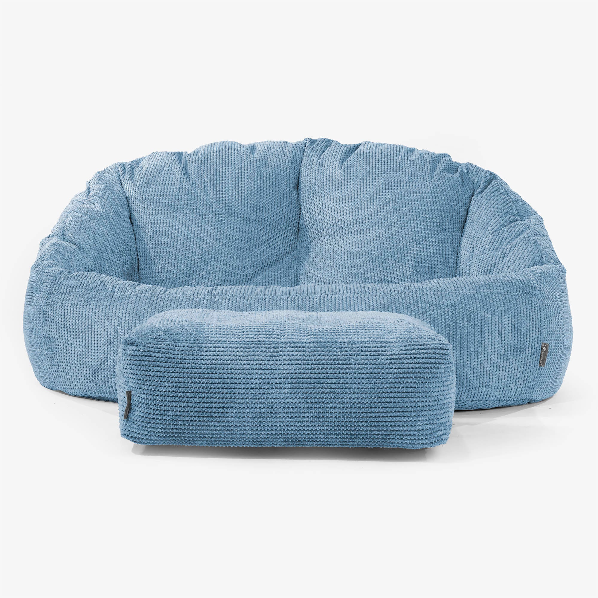 Saccosäck Soffa Bubble - Pom-pom Himmelsblå - Image 2