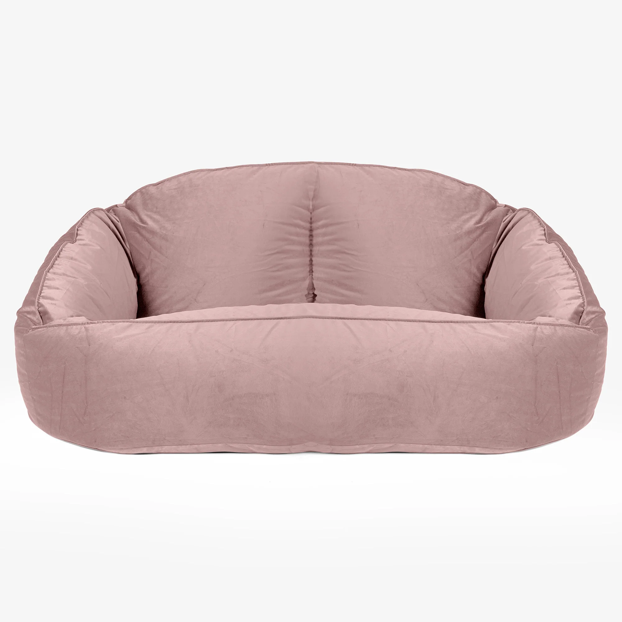 Saccosäck Soffa Bubble - Sammet Rosa
