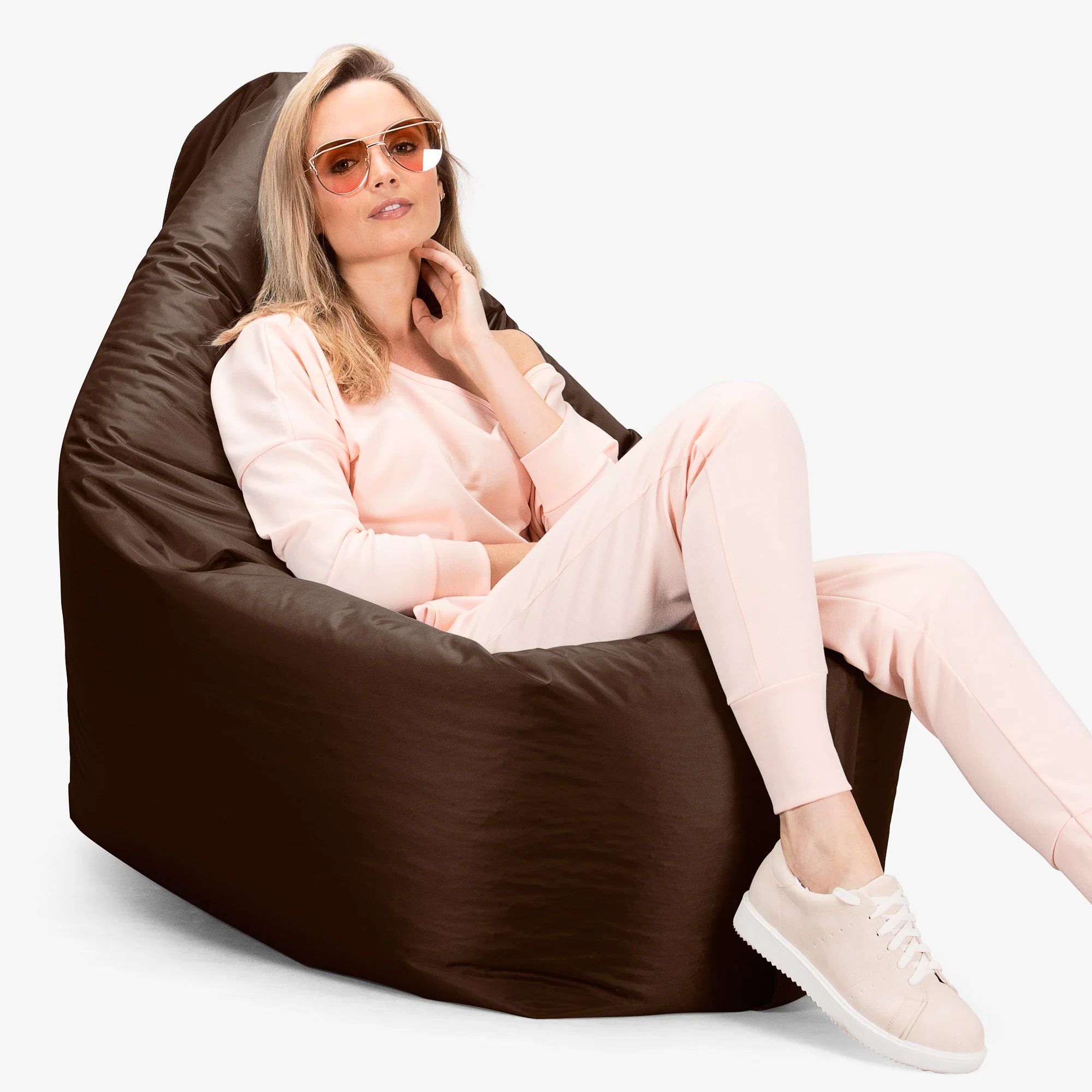 Saccosäck XXL Outdoor - SmartCanvas™ Brun - Image 6