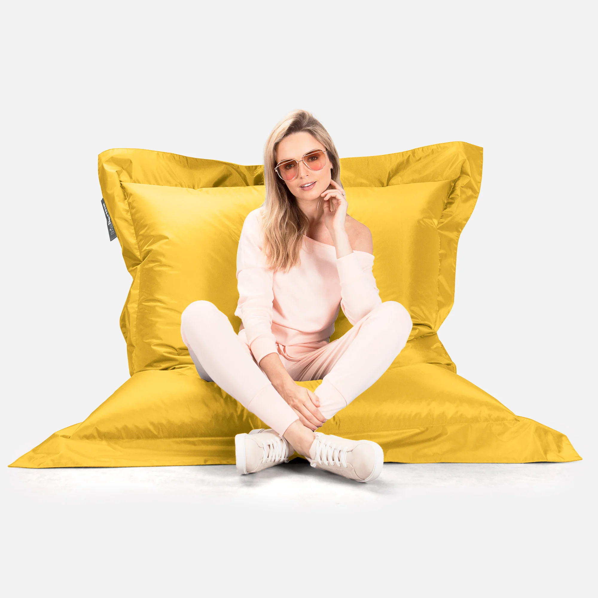 Saccosäck XXL Outdoor - SmartCanvas™ Gul - Image 5