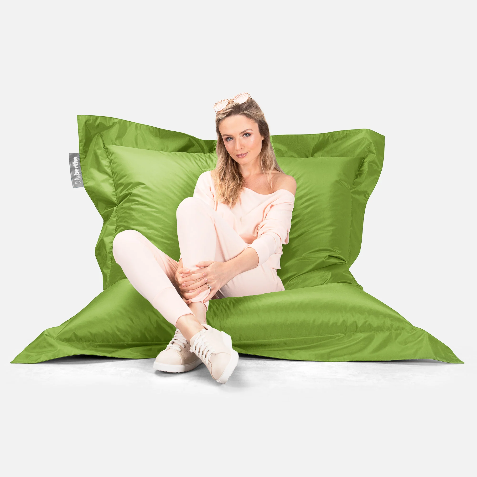 Saccosäck XXL Outdoor - SmartCanvas™ Limegrön - Image 5