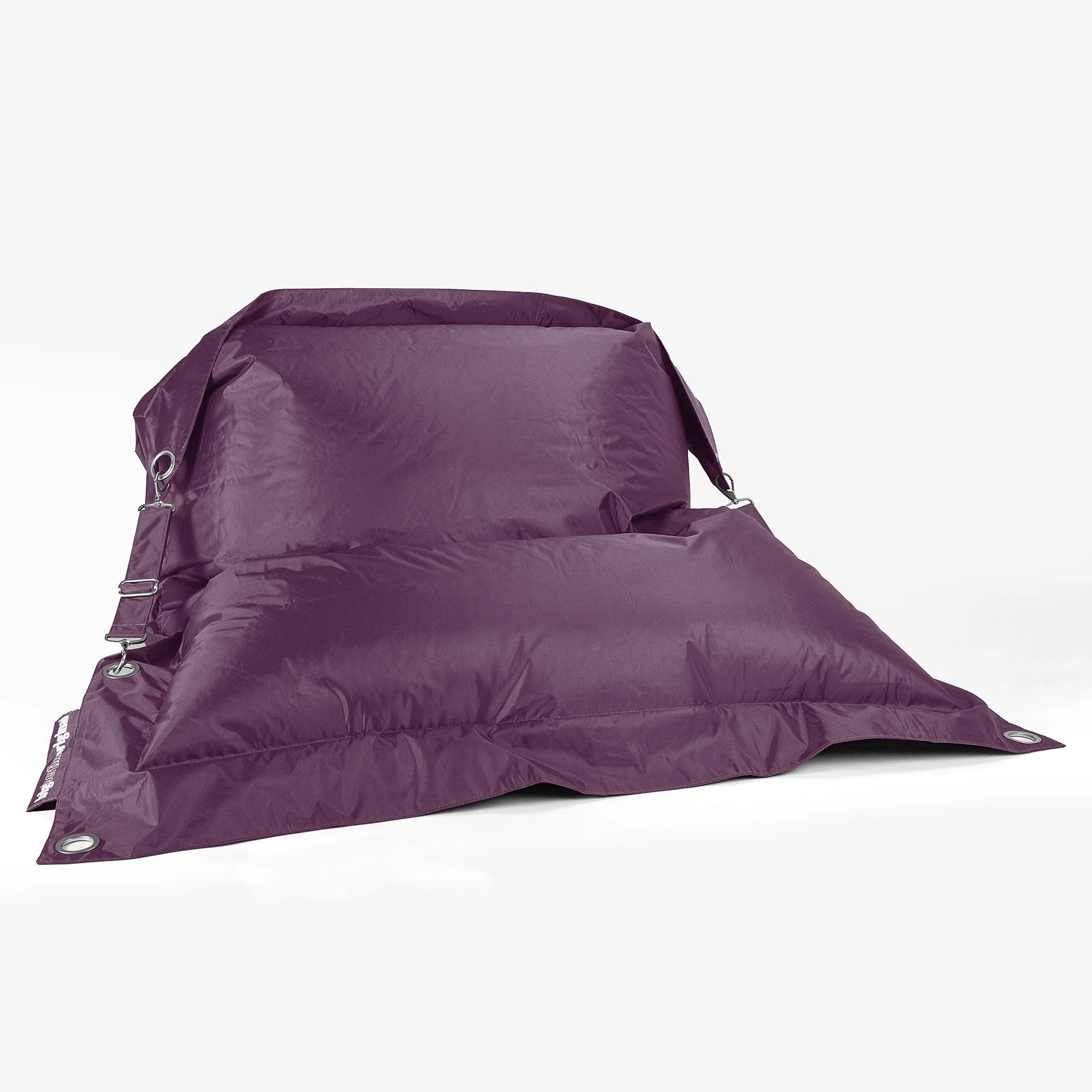 Saccosäck XXL Outdoor 'Med Remmar' - SmartCanvas™ Lila
