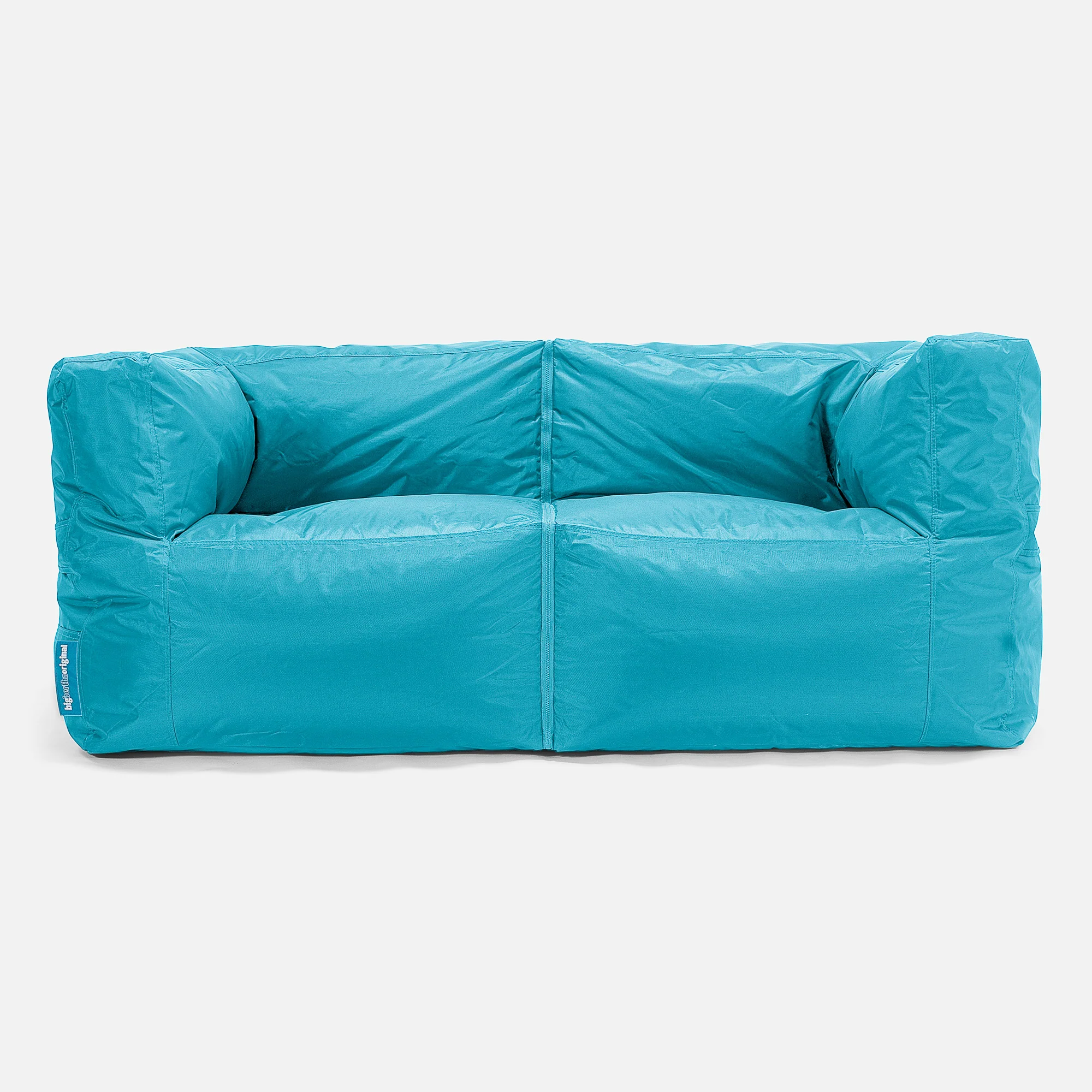 Saccosäcksoffa 2 styck Outdoor - SmartCanvas™ Cyan