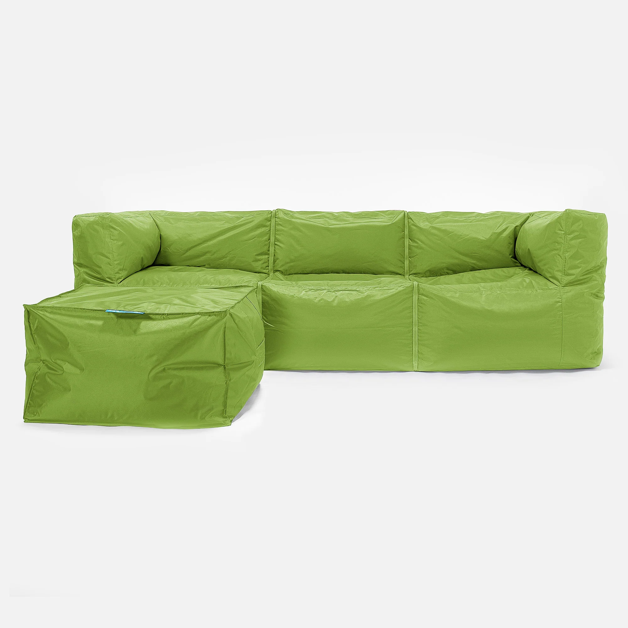 Saccosäcksoffa 3 styck Outdoor - SmartCanvas™ Limegrön - Image 2