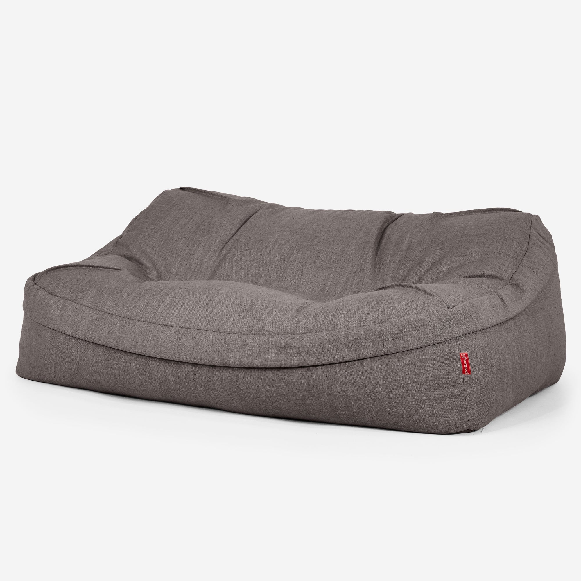 Saccosäcksoffan Sloucher - Linneutseende Skiffergrå