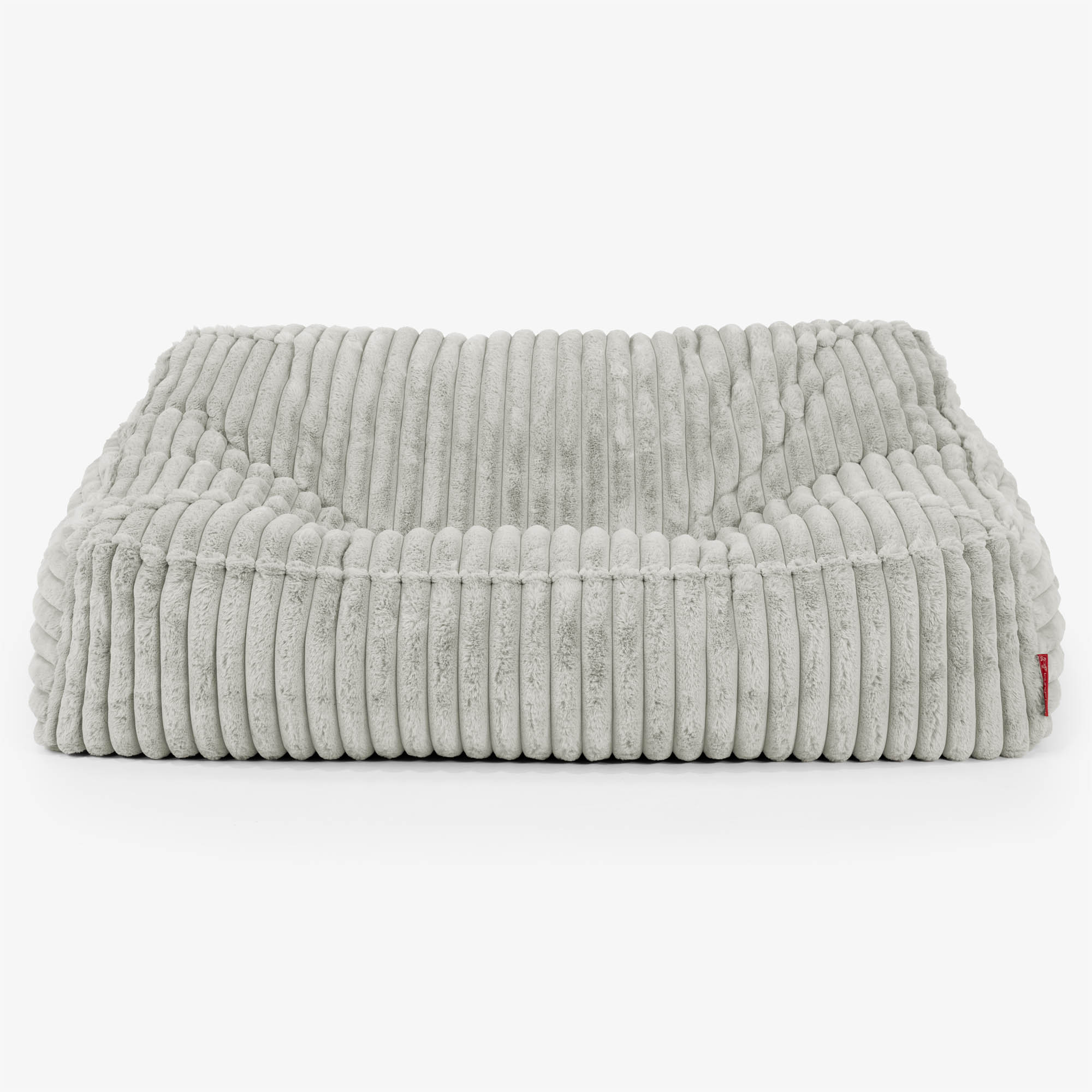 Saccosäcksoffan Sloucher - Ultraplyschmanchestertyg Salviagrön - Image 2