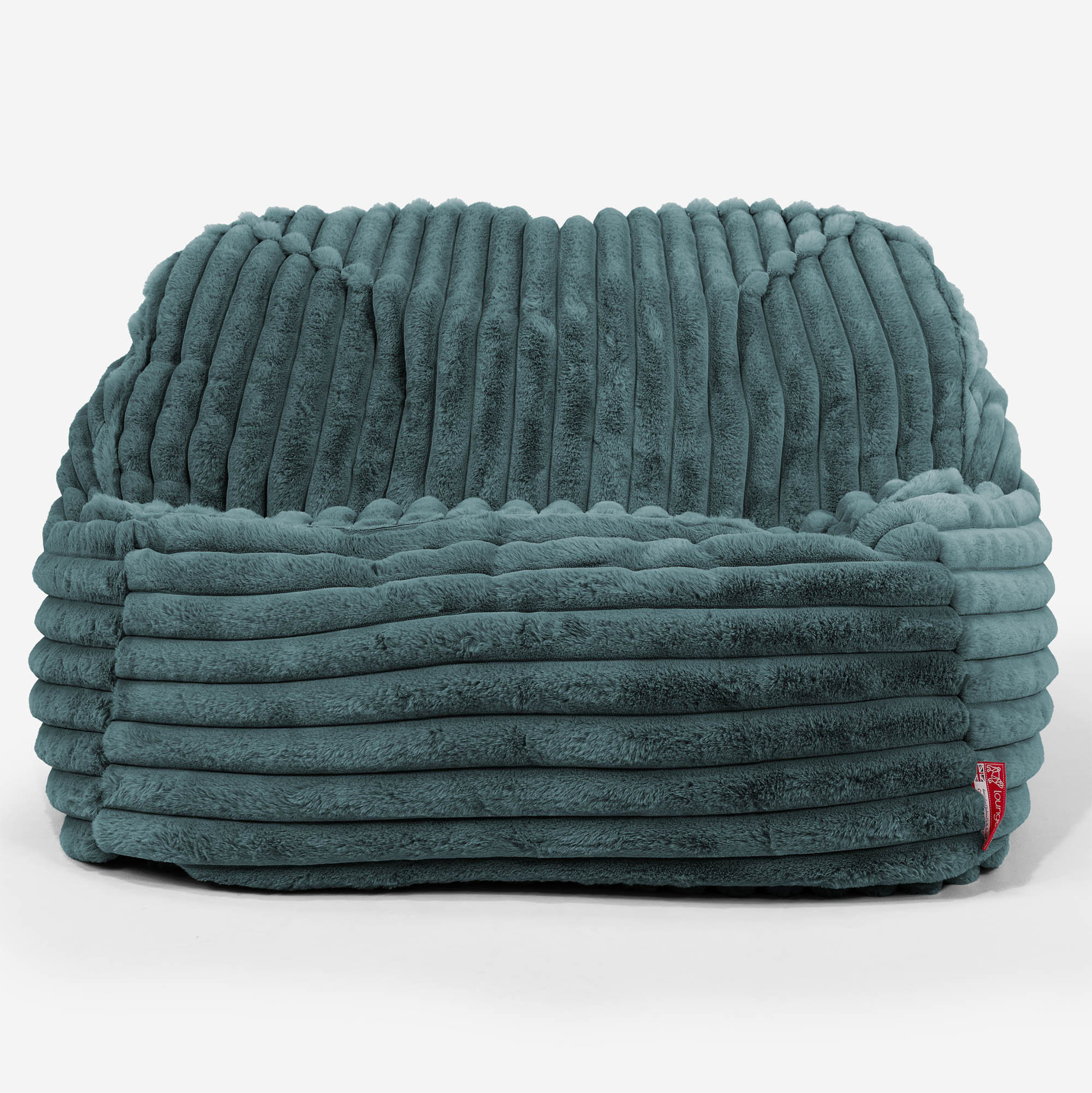 Saccosäckstolen Sloucher - Ultraplyschmanchestertyg Teal - Image 2
