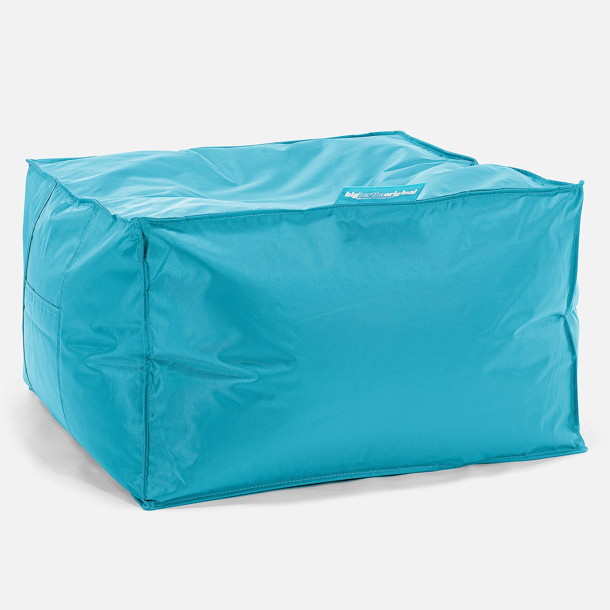 Sittpuff Fyrkantig - SmartCanvas™ Cyan